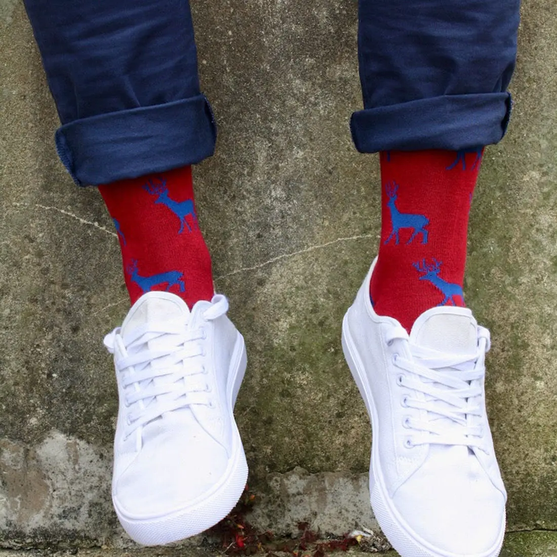 Red Stag Bamboo Socks - Image 2