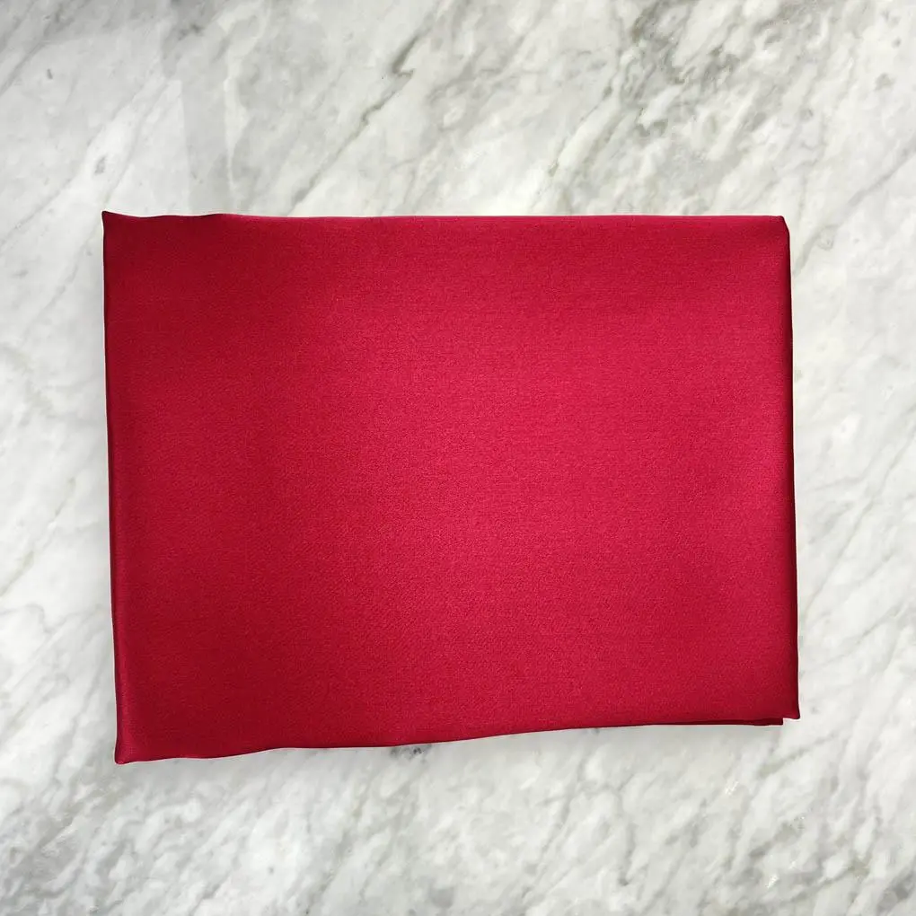 Red Wine Silk Pillowcase - Standard - Image 2