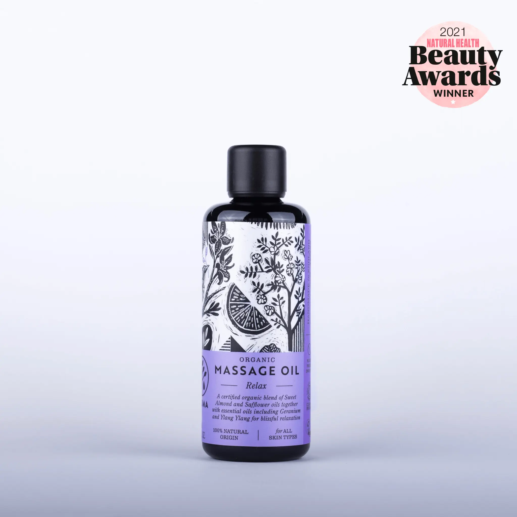 Relax Organic Massage Oil - Image 2