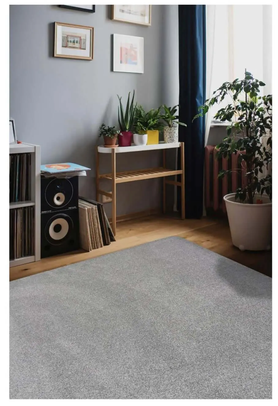 Relay Grey Recycled Low Pile Rug - Image 3