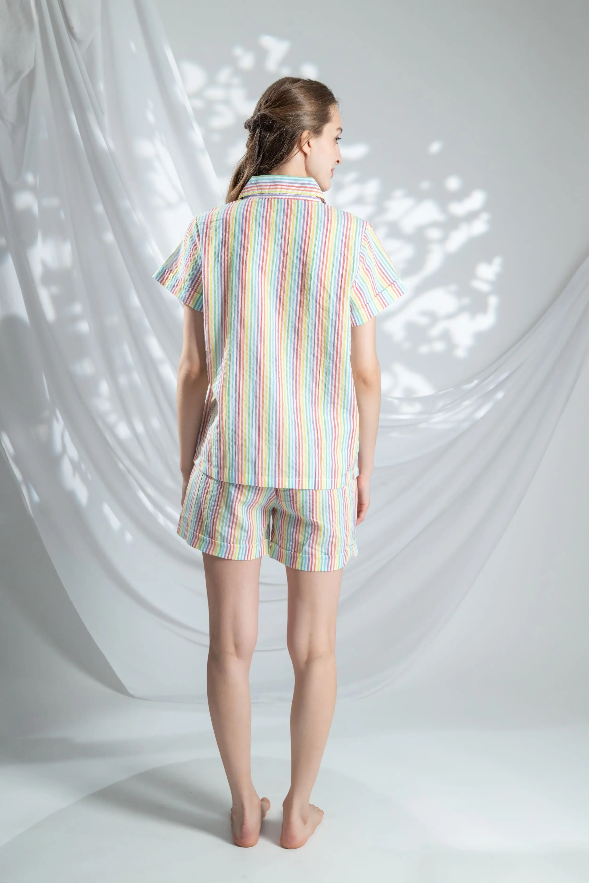 Resting Rainbows Women's Pyjama Short Set - Image 13