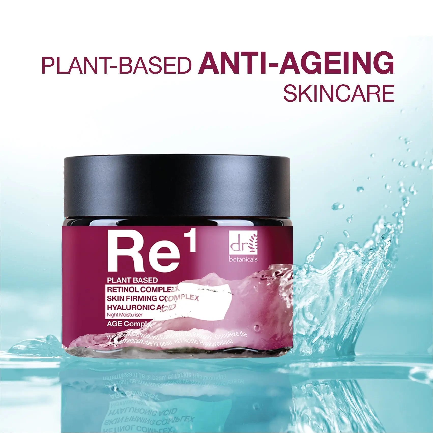 Retinol Complex 1%, Skin Firming Complex 1% & Hyaluronic Acid 1% Night Moisturiser 60ml - Image 7
