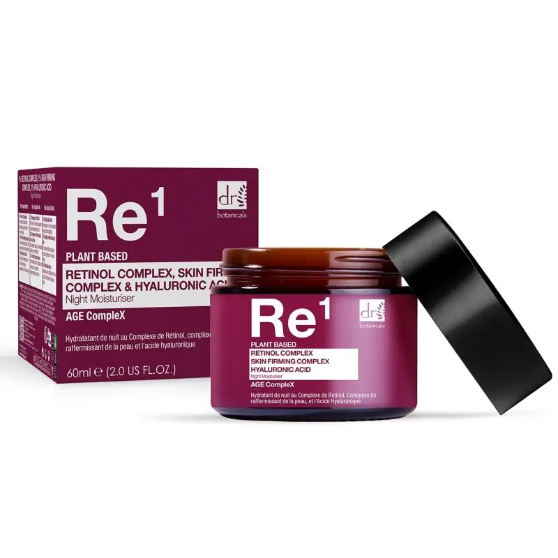 Retinol Complex 1%, Skin Firming Complex 1% & Hyaluronic Acid 1% Night Moisturiser 60ml - Image 8