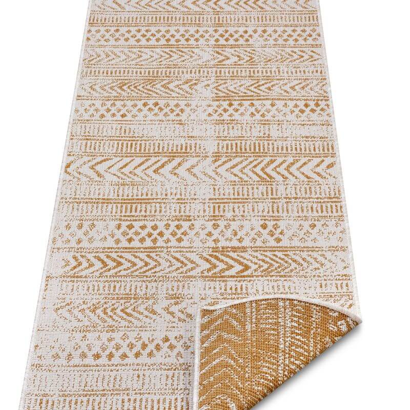 Reversible Geometric Indoor-Outdoor Flatweave Rug - Image 22