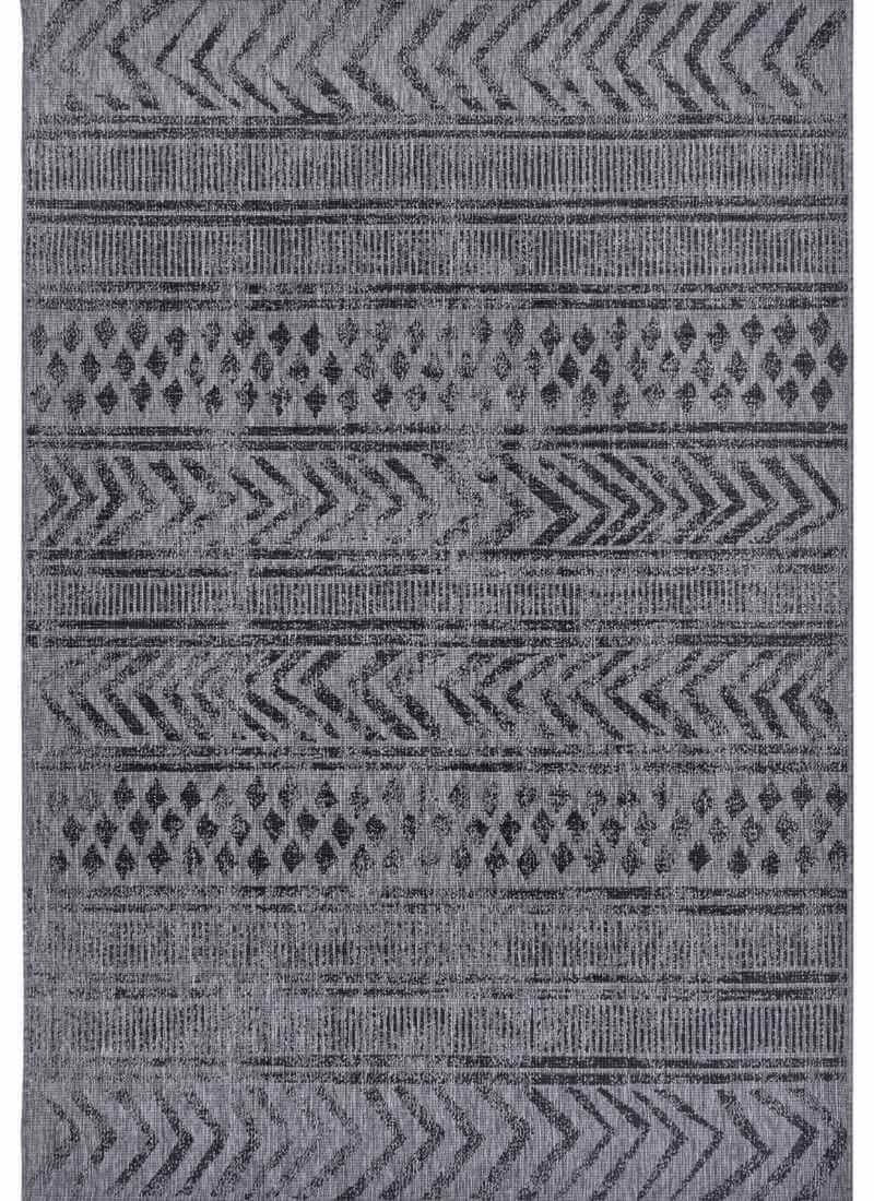 Reversible Geometric Indoor-Outdoor Flatweave Rug - Image 31