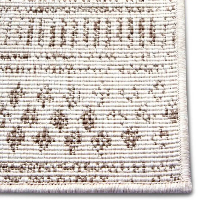 Reversible Geometric Indoor-Outdoor Flatweave Rug - Image 43