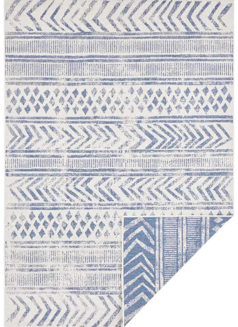 Reversible Geometric Indoor-Outdoor Flatweave Rug - Image 49