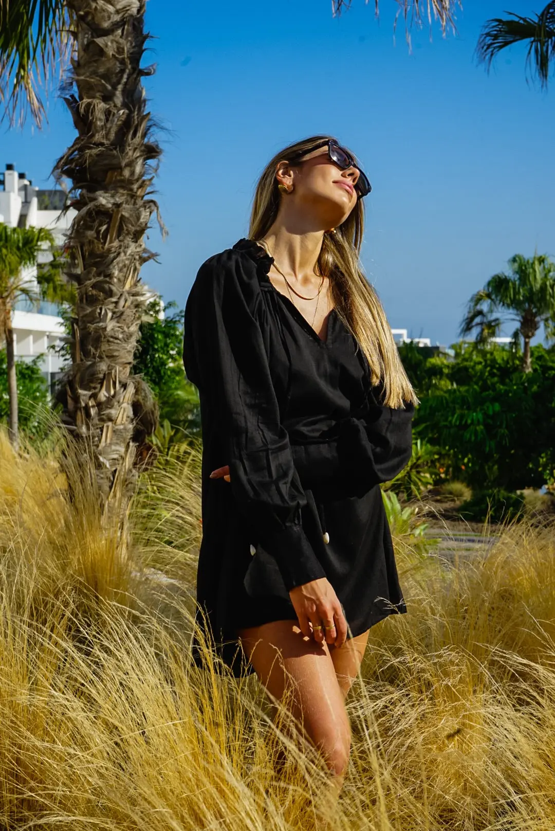 Rhea Short Frill Dress - Image 8