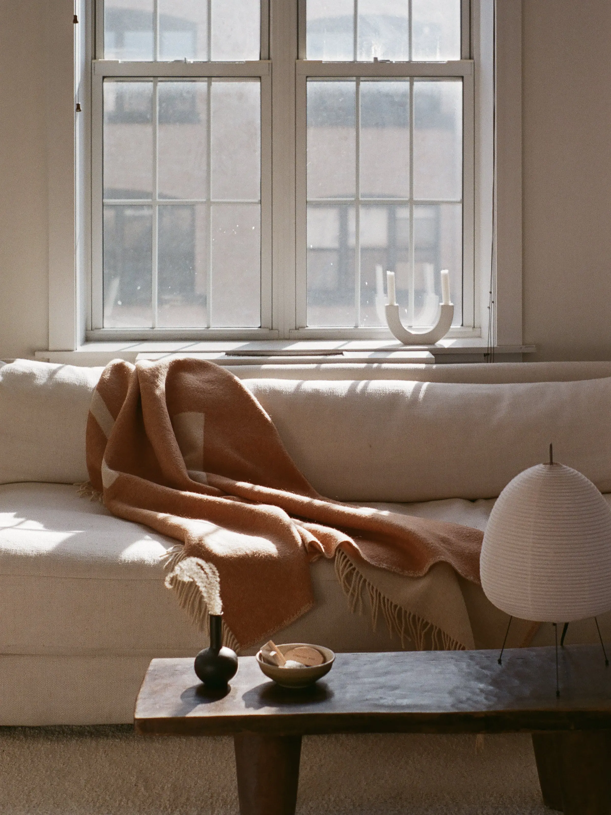 RIVER Dusty Pink Blanket - Image 6
