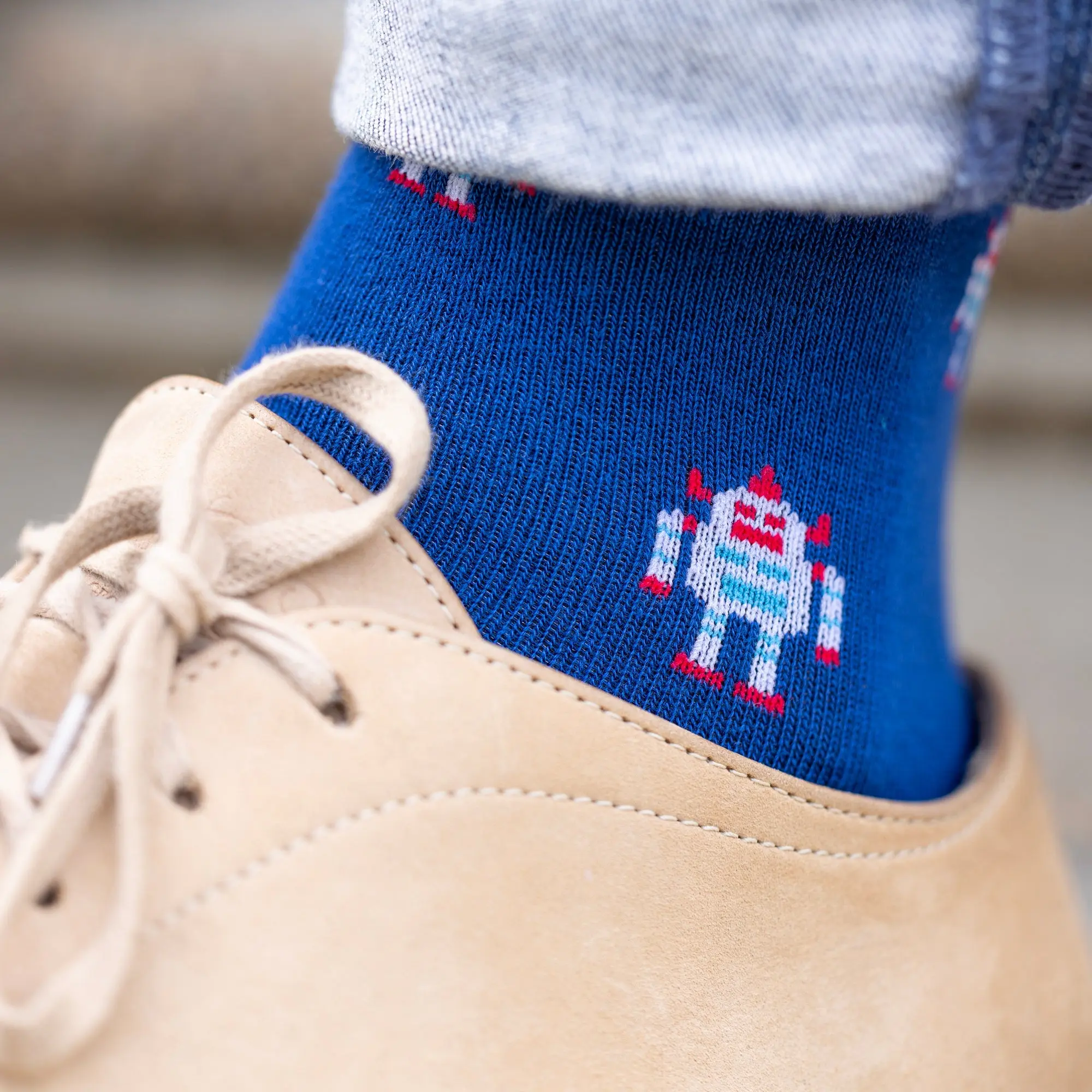 Robot Matching Bamboo Socks (Adult & Child) - Image 2