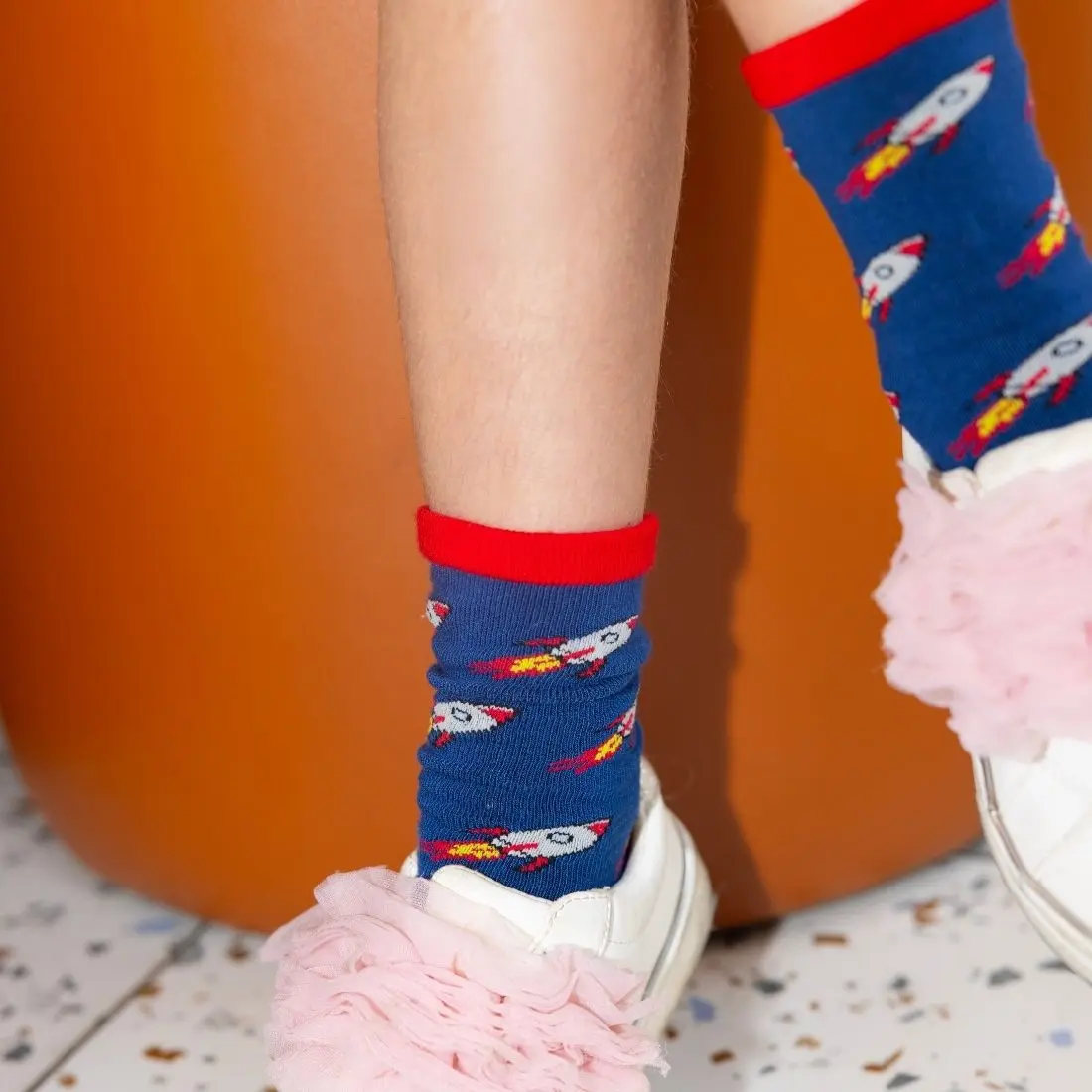 Rocket Matching Bamboo Socks (Adult & Child) - Image 4