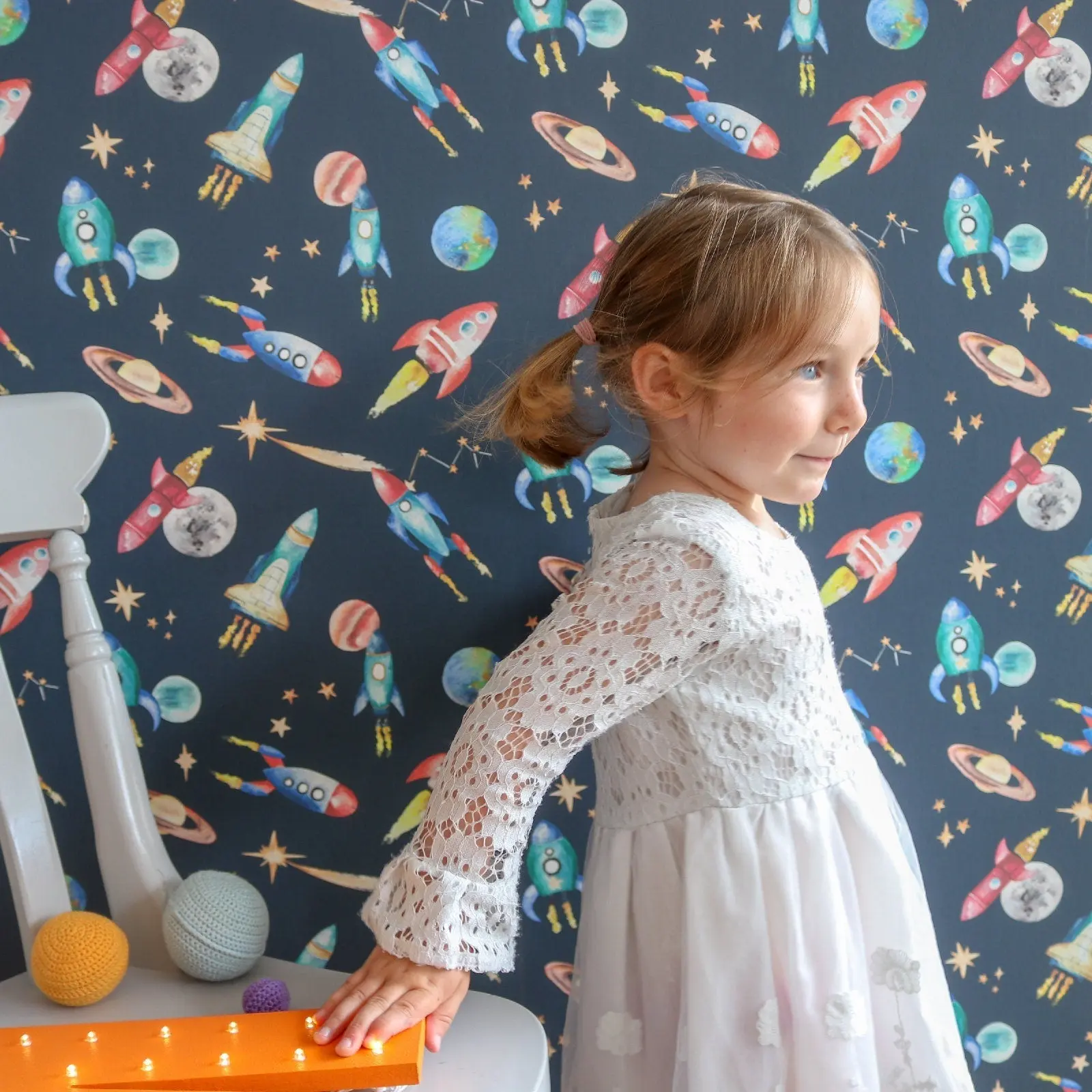 Rockets Children's Wallpaper - Image 2