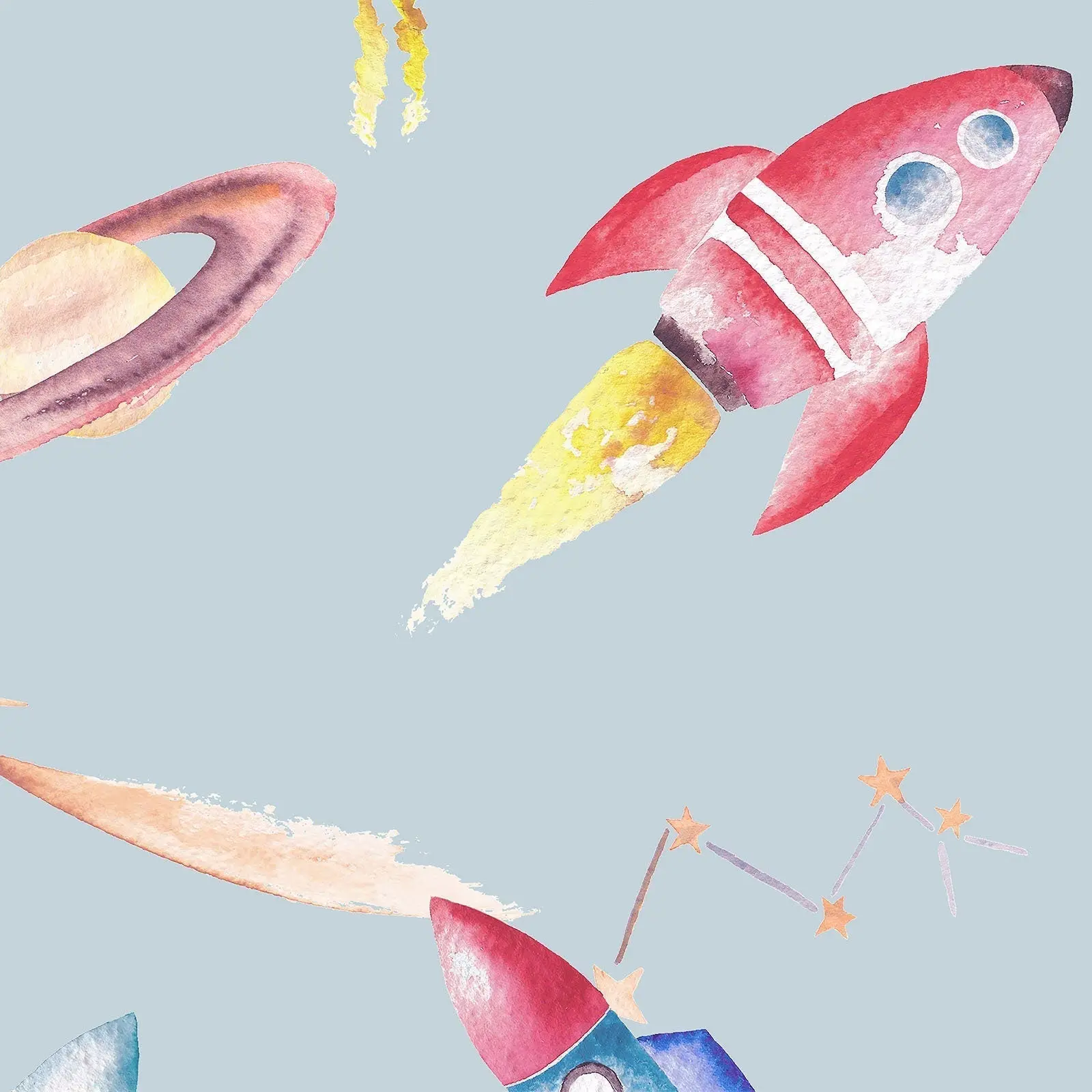 Rockets Children's Wallpaper - Image 4