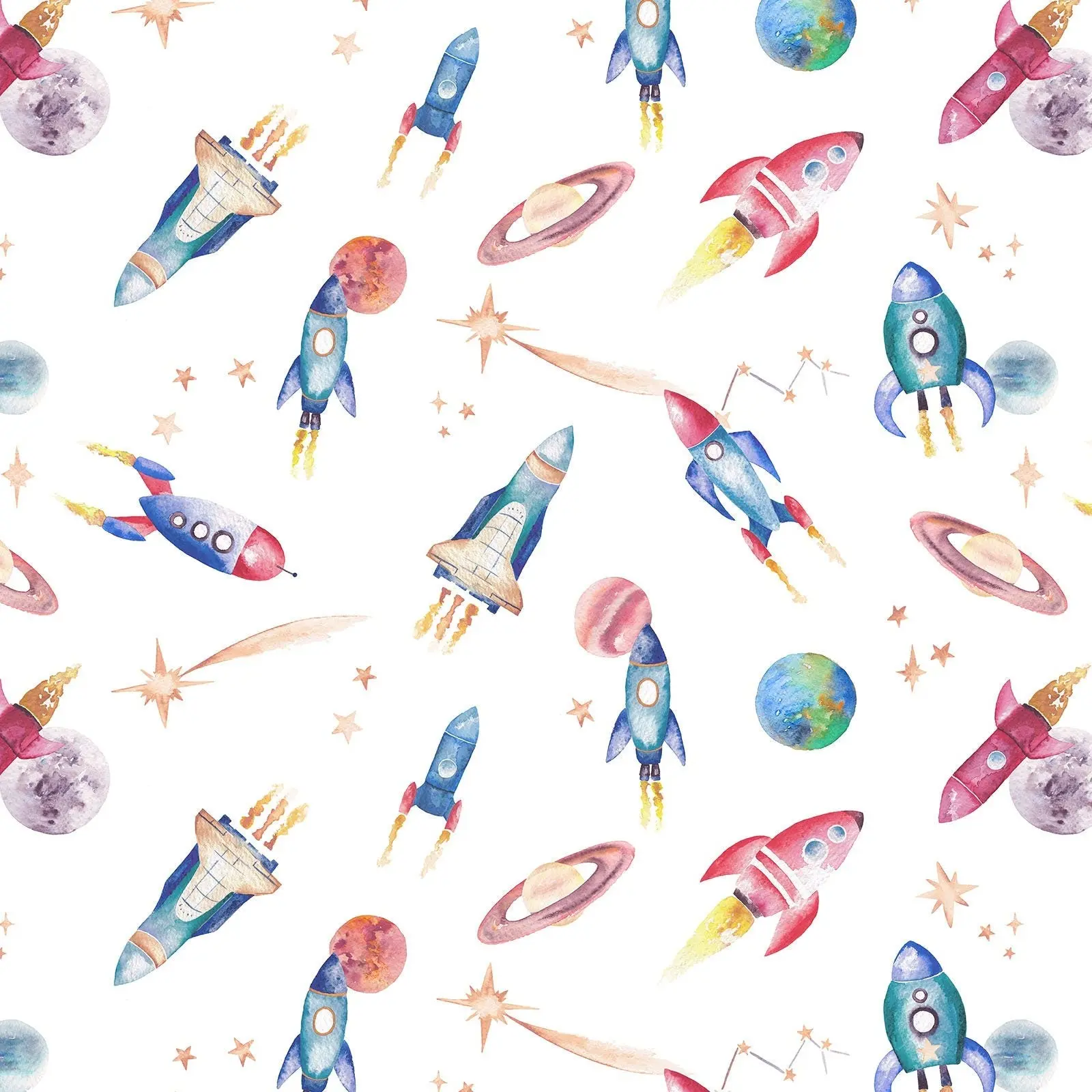 Rockets Children's Wallpaper - Image 5