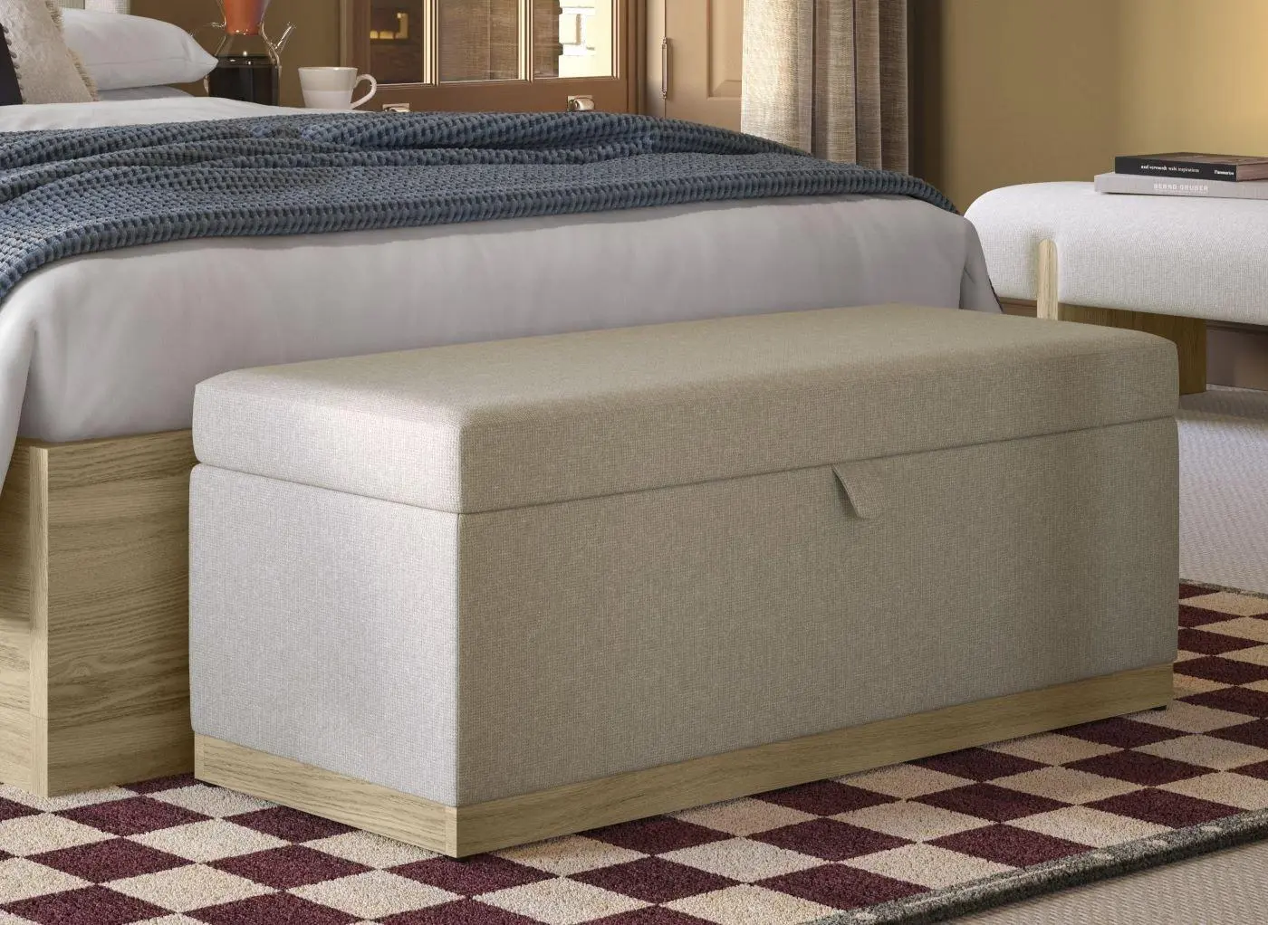 Rosa Upholstered Blanket Box