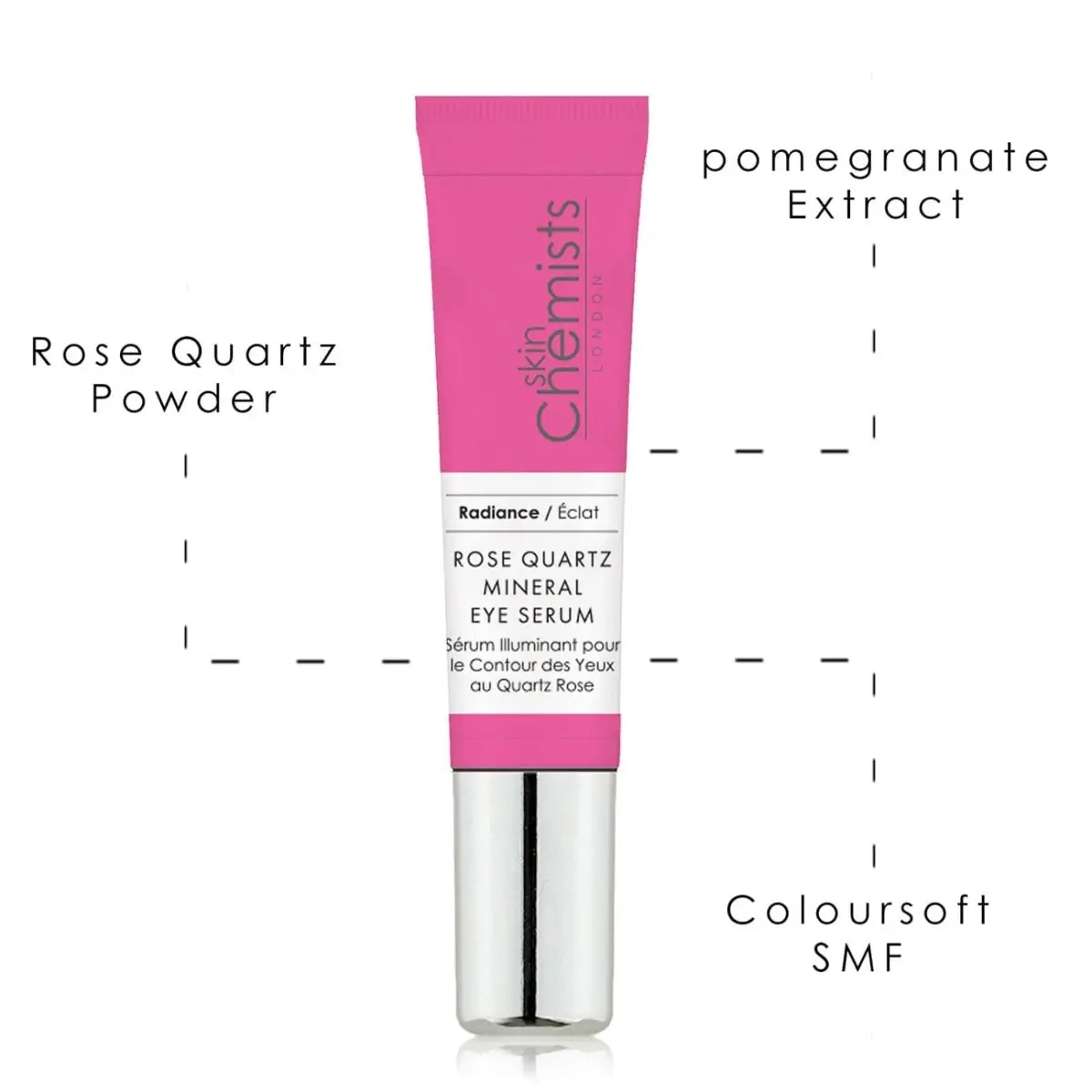 Rose Quartz Mineral Eye Serum 15ml - Image 3