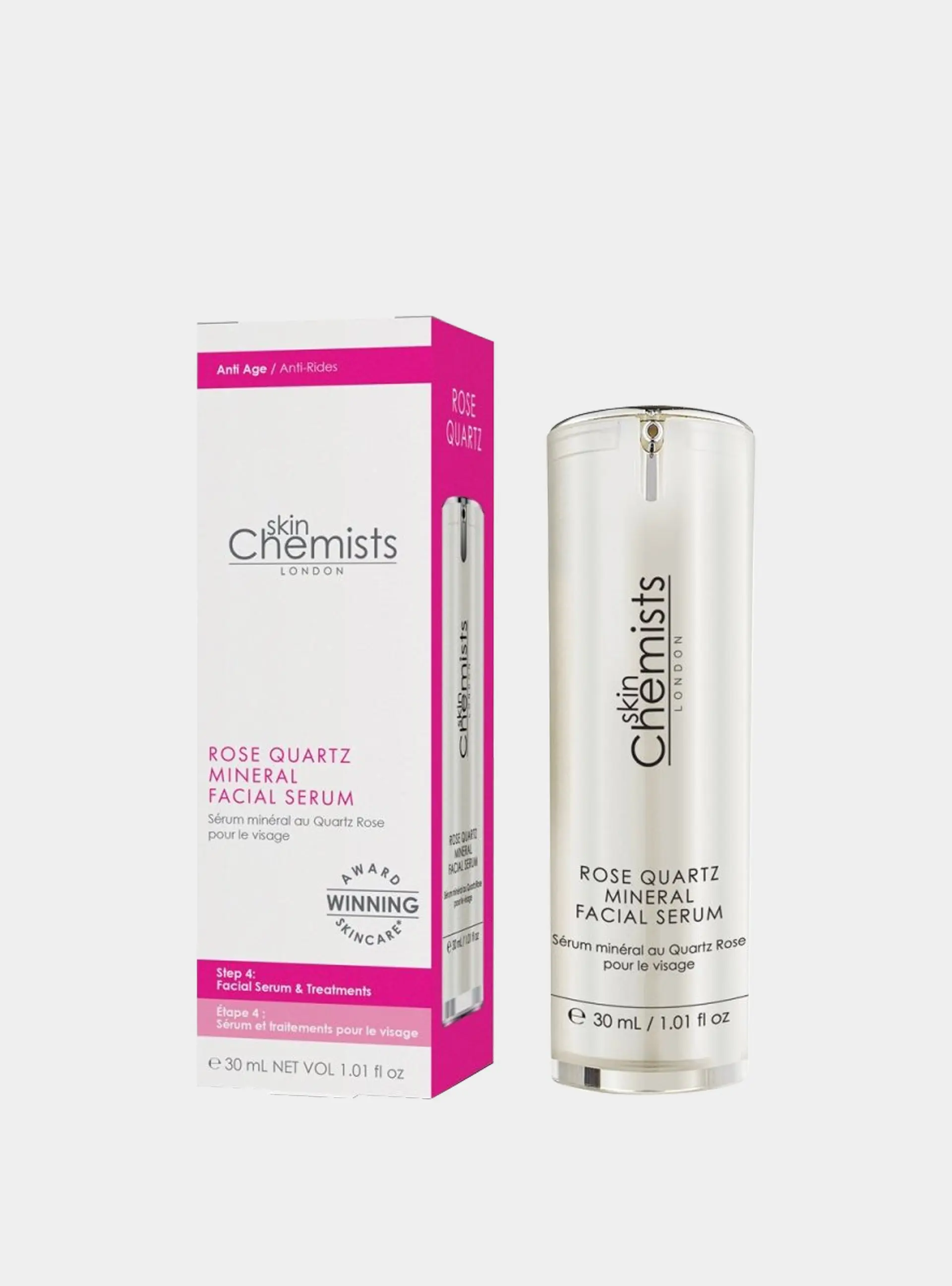 Rose Quartz Mineral Facial Serum 30ml