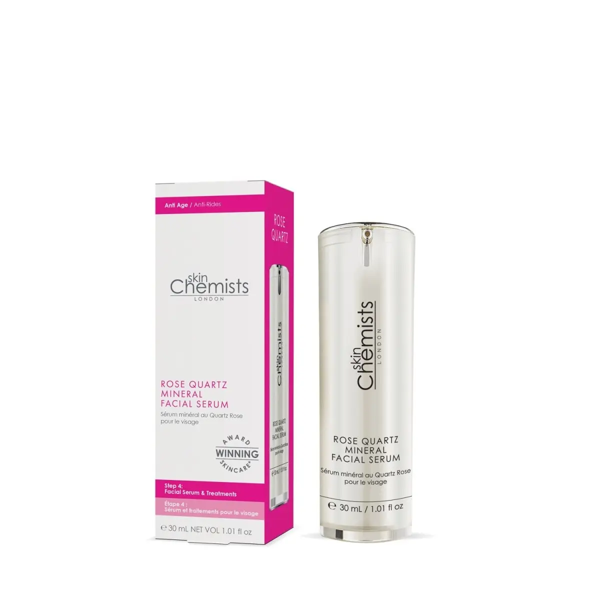 Rose Quartz Mineral Facial Serum 30ml - Image 2