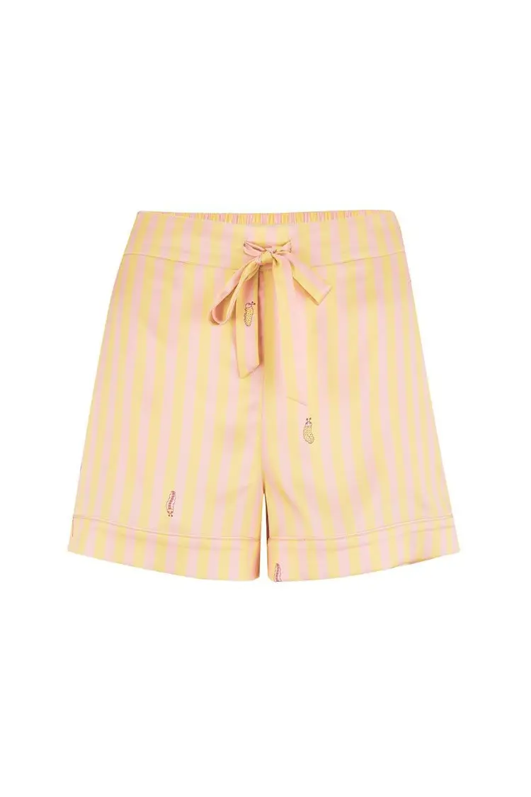 Rosie Lemonade Stripe Silk Short - Image 6