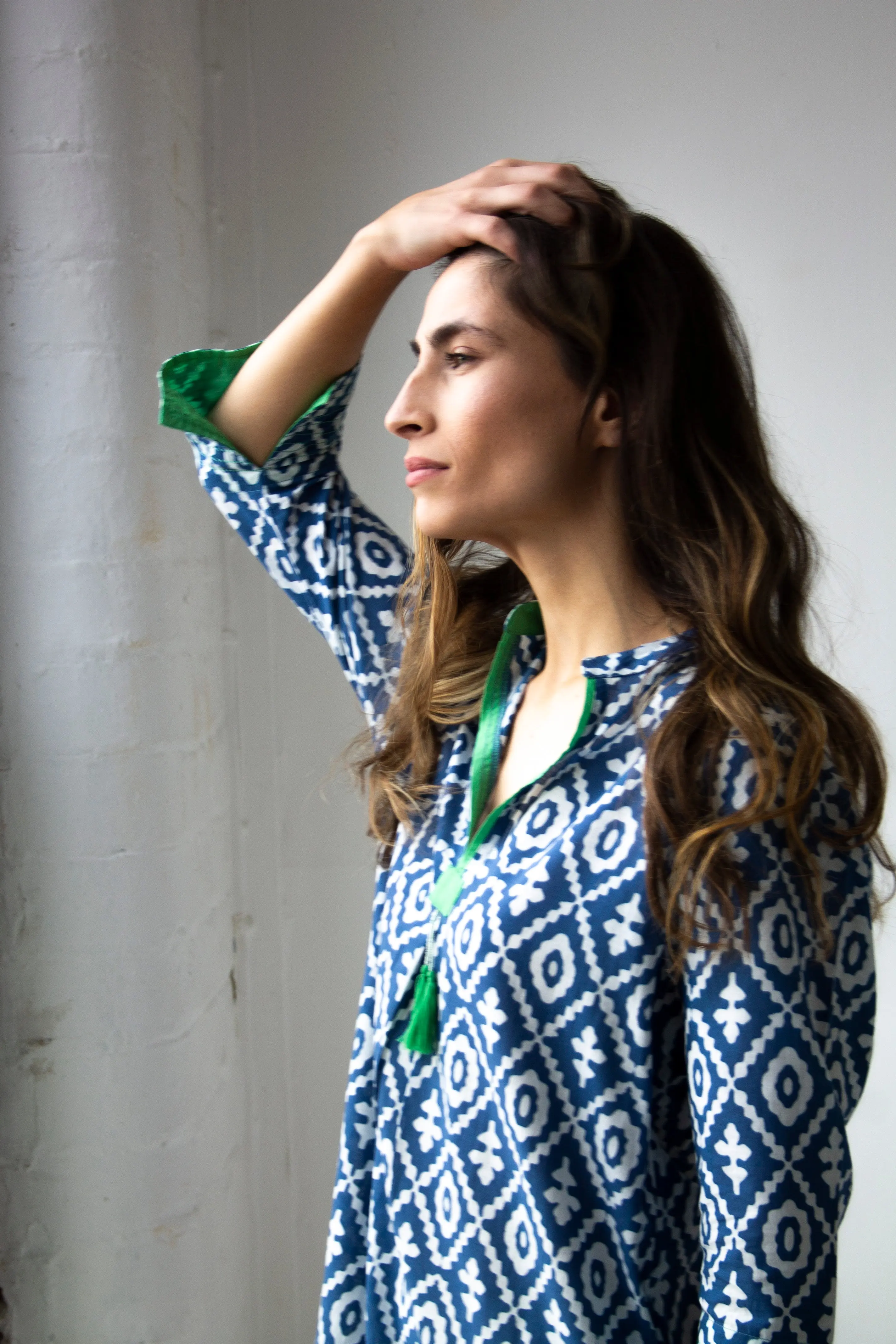 Royal Blue Kaftan - Image 12