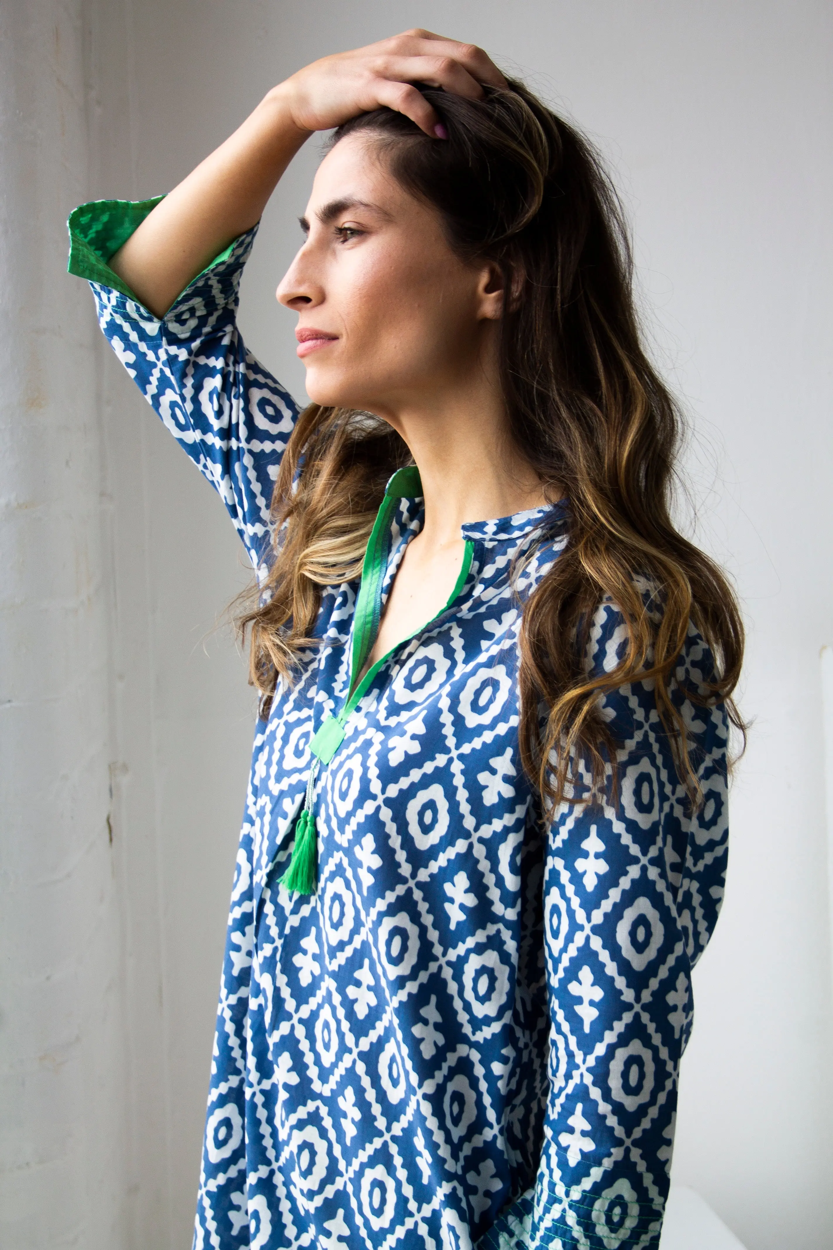 Royal Blue Kaftan - Image 13