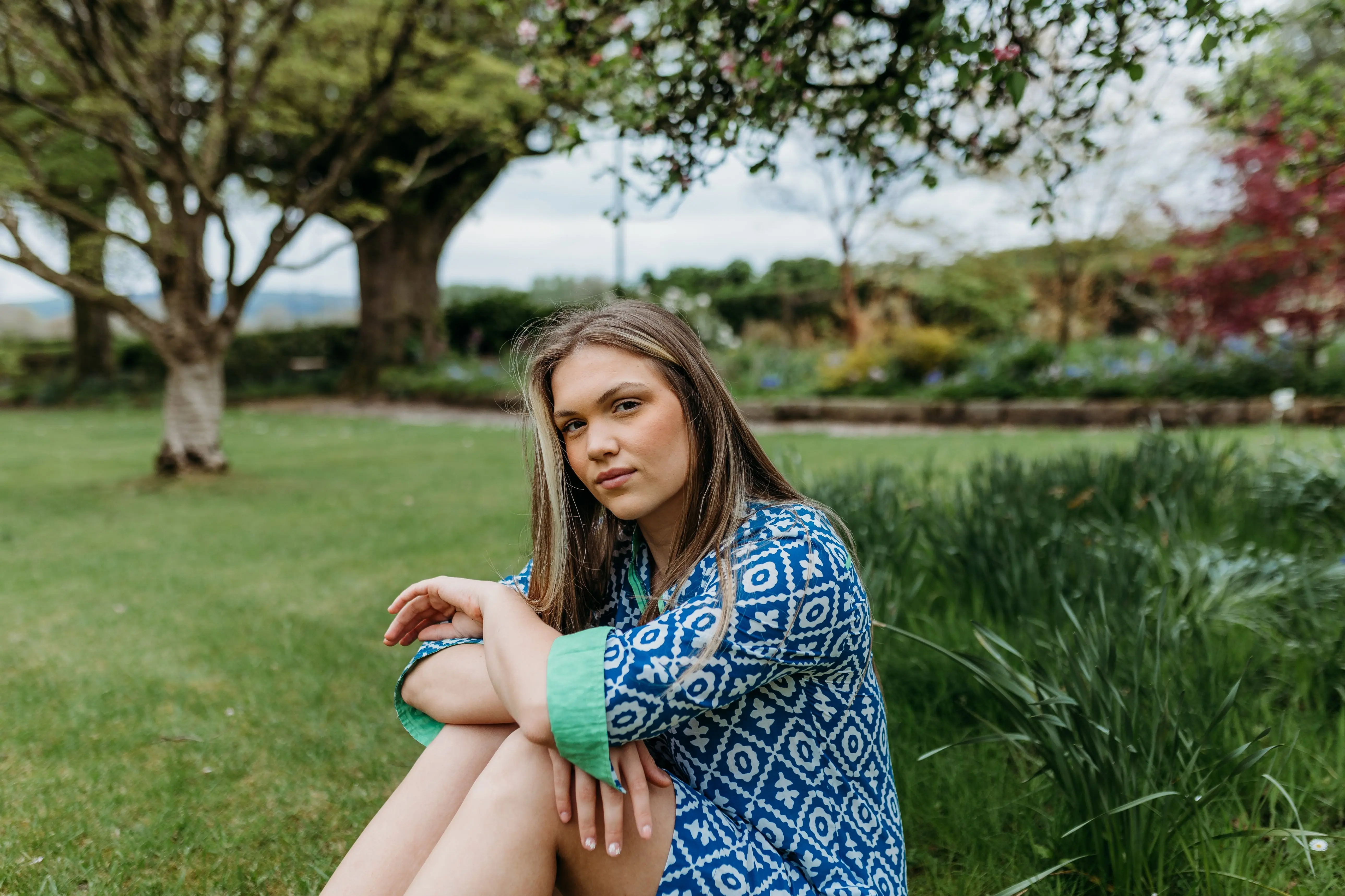 Royal Blue Kaftan - Image 14
