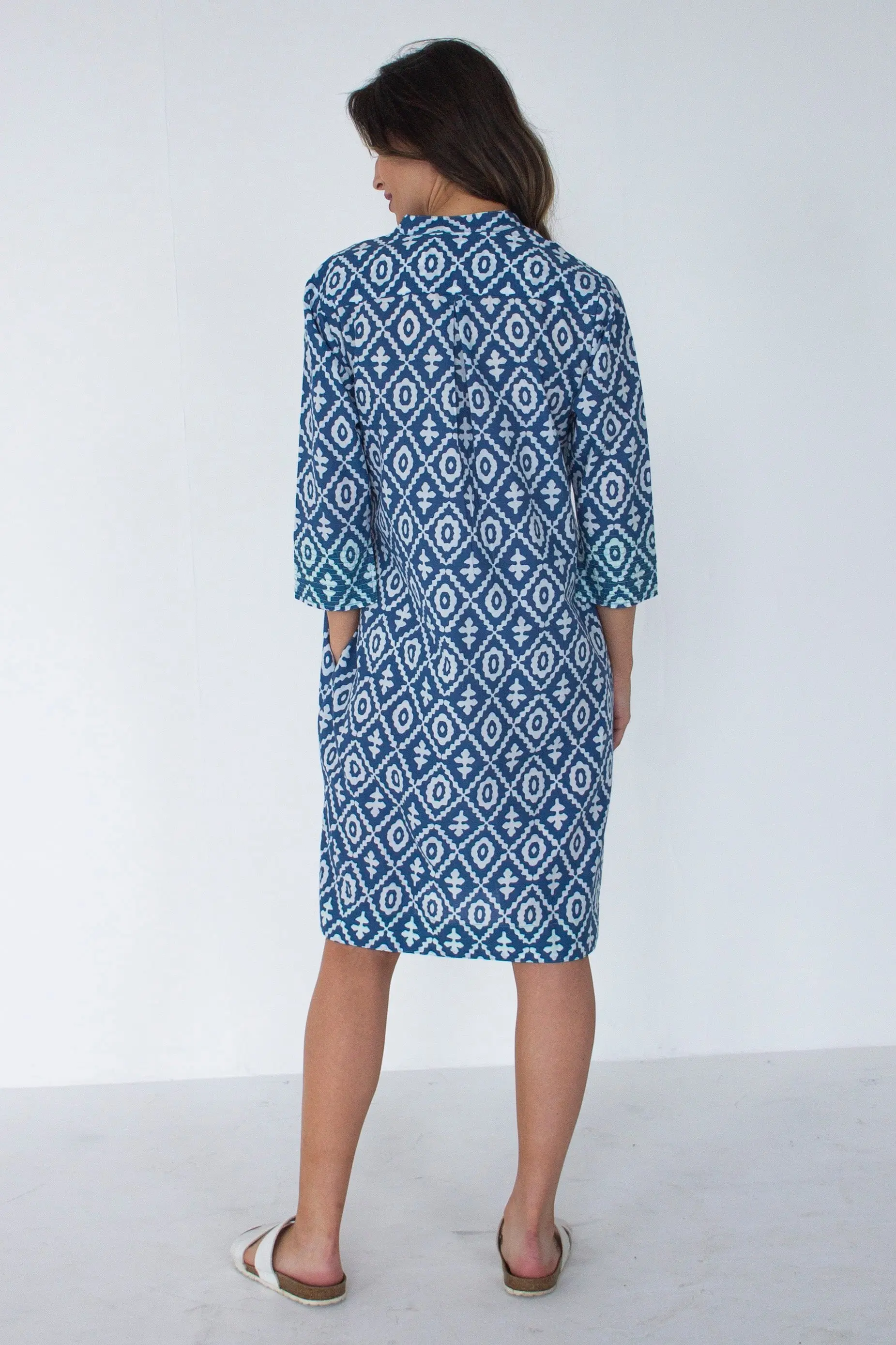 Royal Blue Kaftan - Image 6