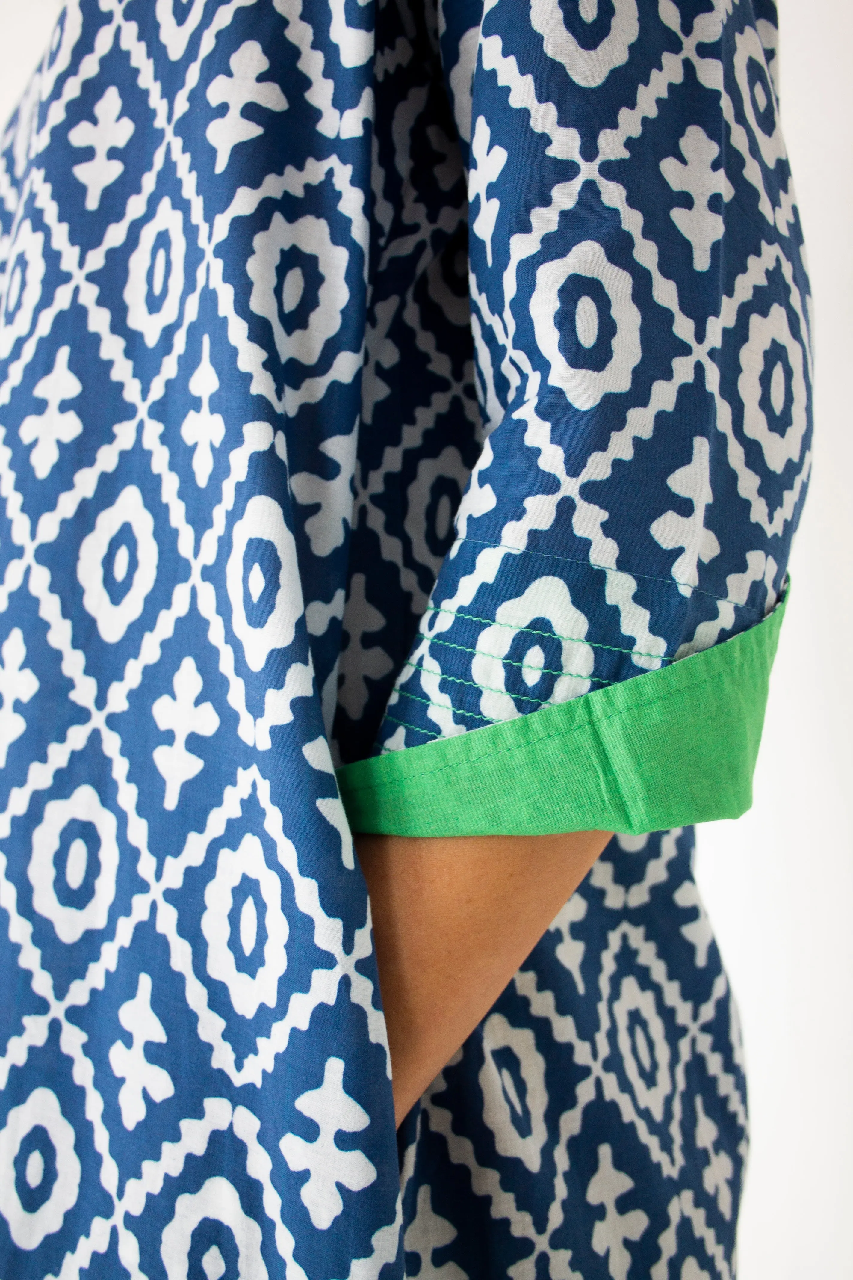 Royal Blue Kaftan - Image 8