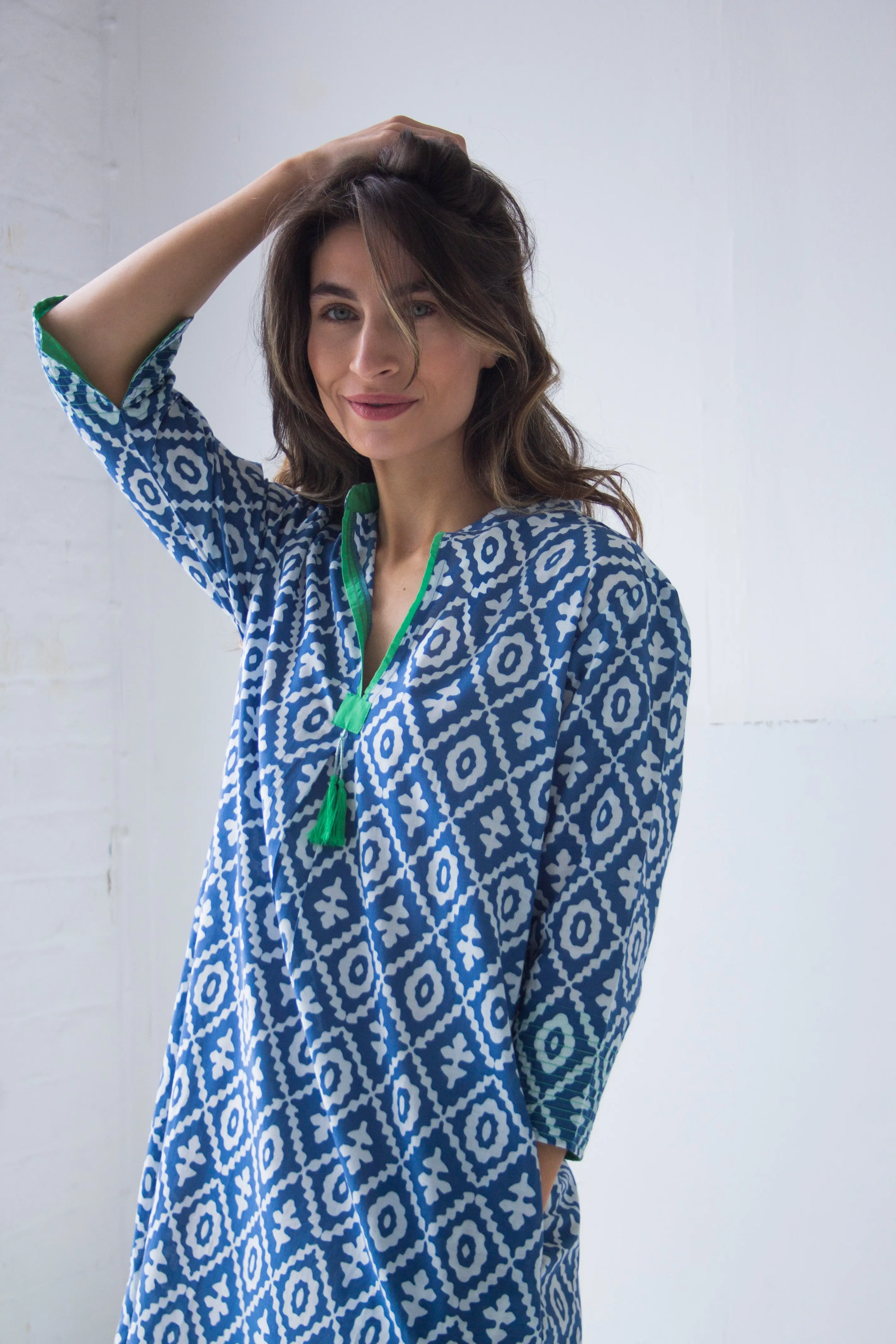 Royal Blue Kaftan - Image 9