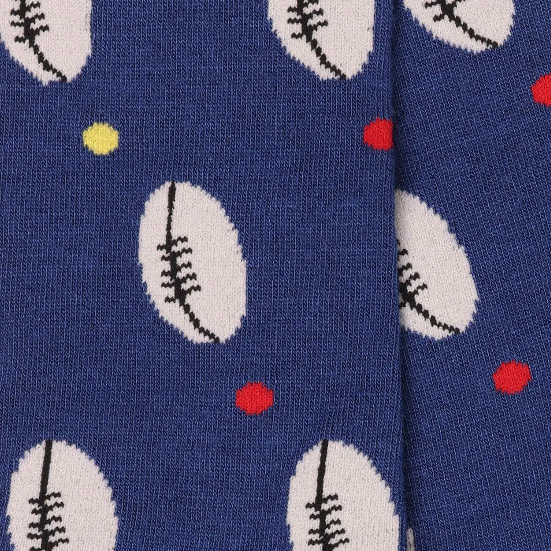 Rugby Ball Bamboo Socks - Image 3