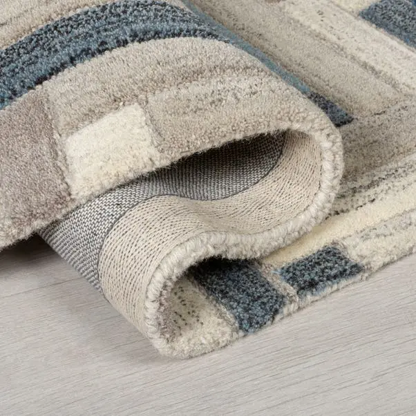 Russo Wool Geometric Modern Rug - Image 3
