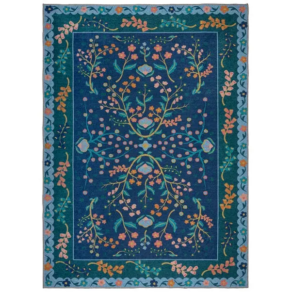 Sabrina Floral Washable Rug - Image 13