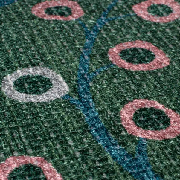 Sabrina Floral Washable Rug - Image 2