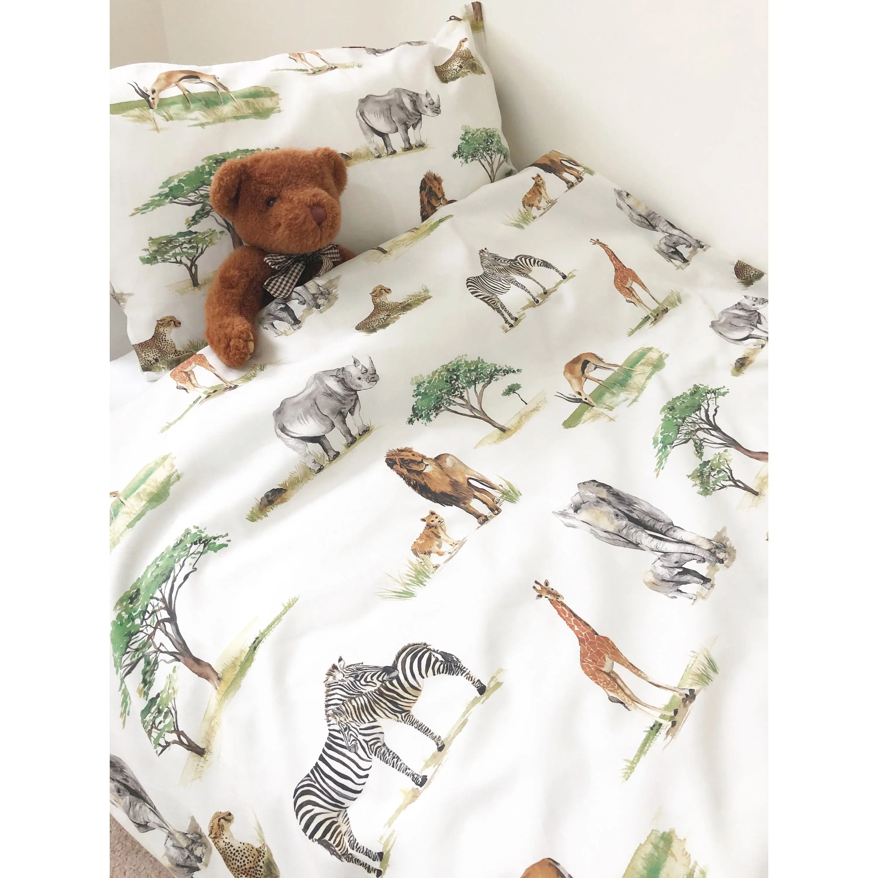 Safari Animals Children's Bedding Set - Image 4