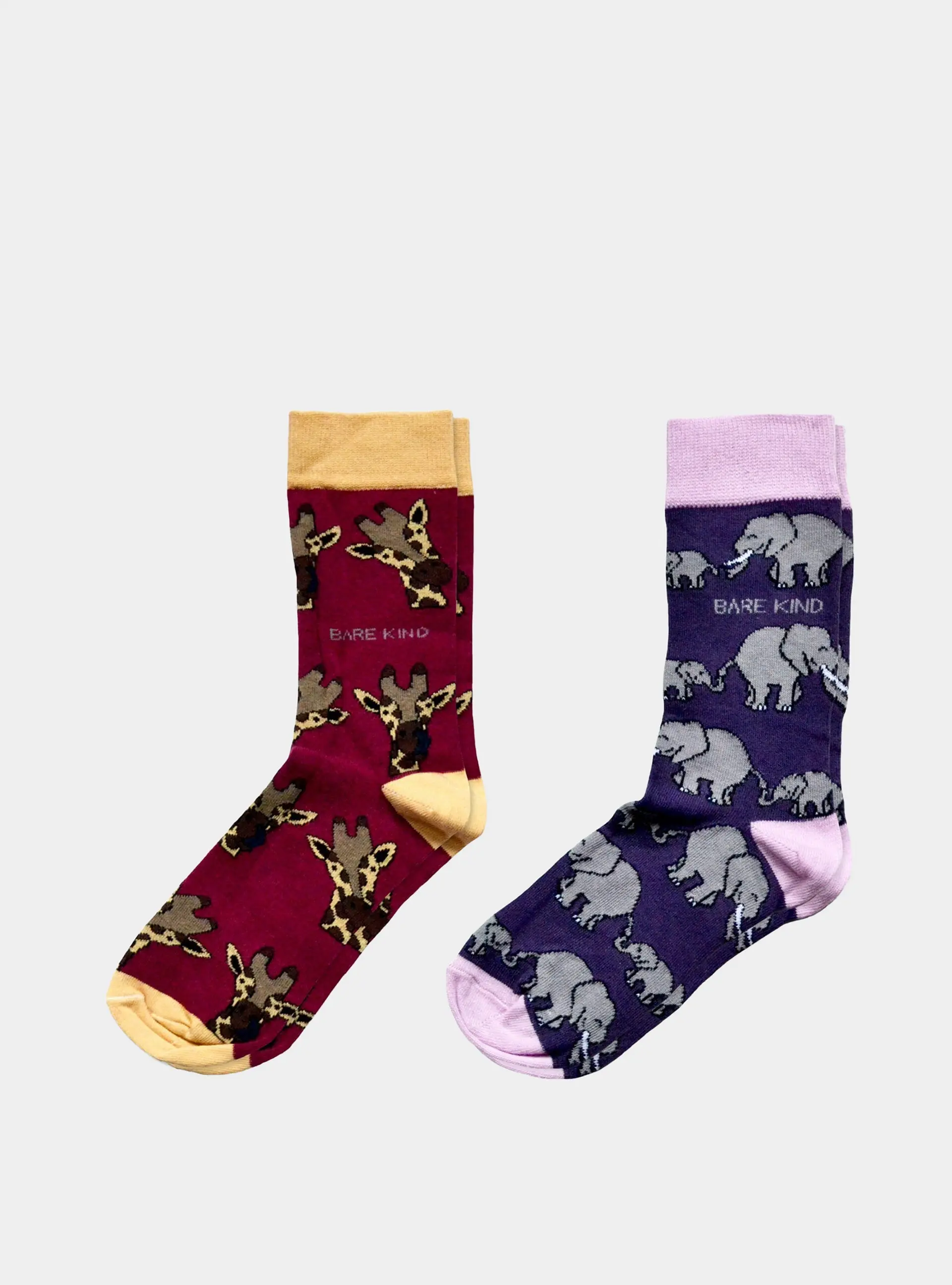 Safari Giants 2 Pack Bamboo Sock Set