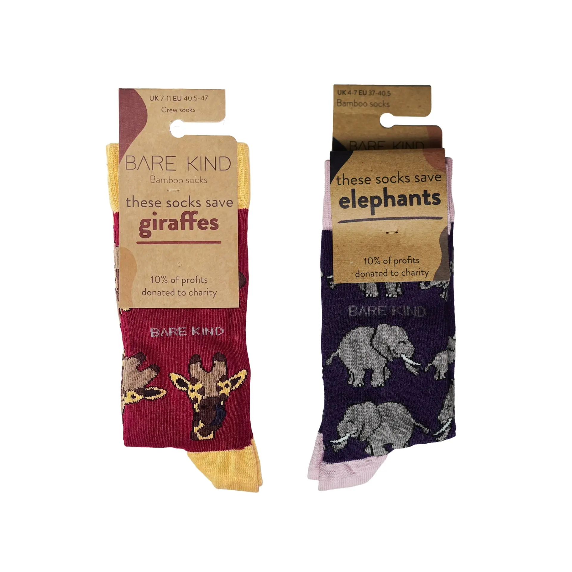 Safari Giants 2 Pack Bamboo Sock Set - Image 5