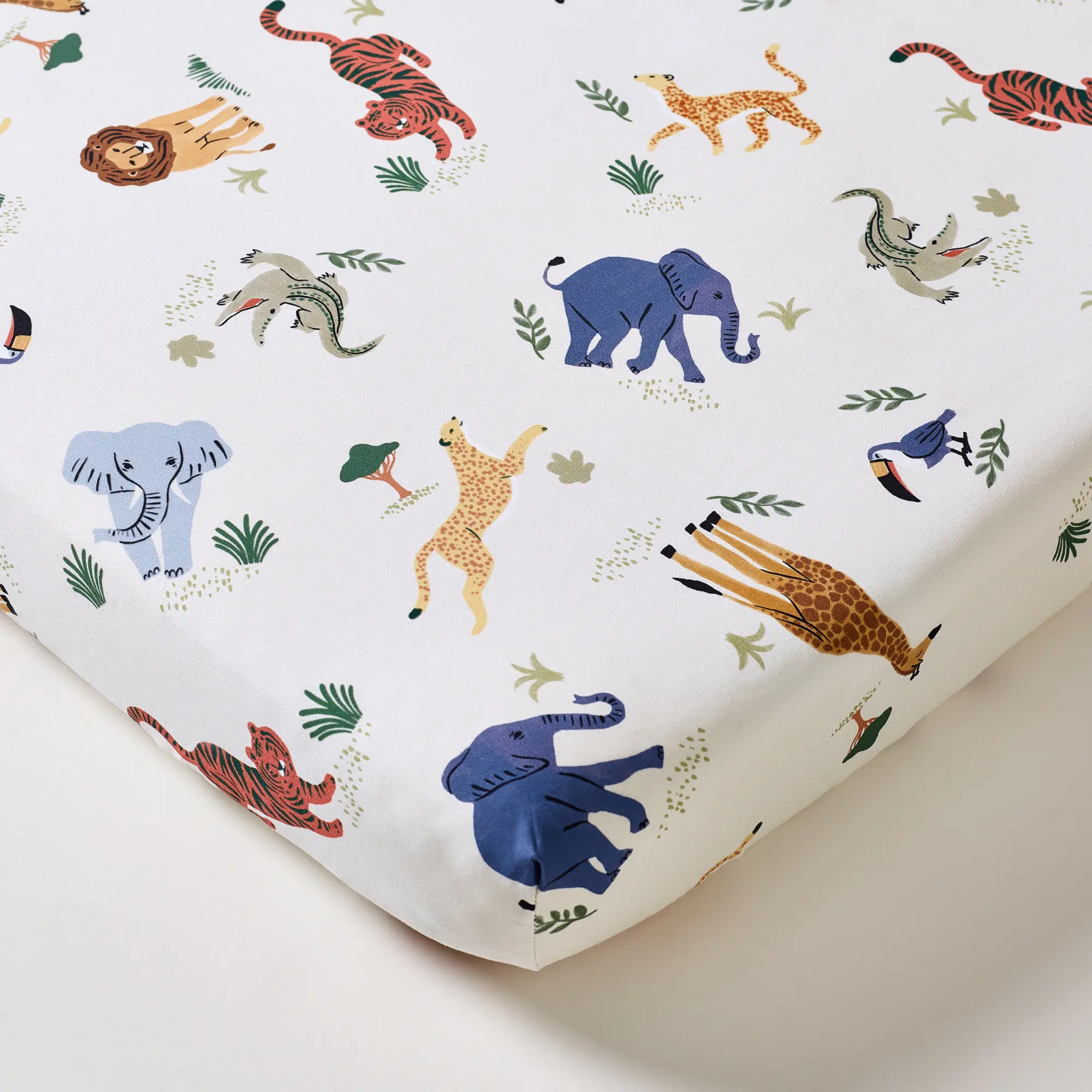 Safari Organic Cotton Fitted Sheet - Image 3