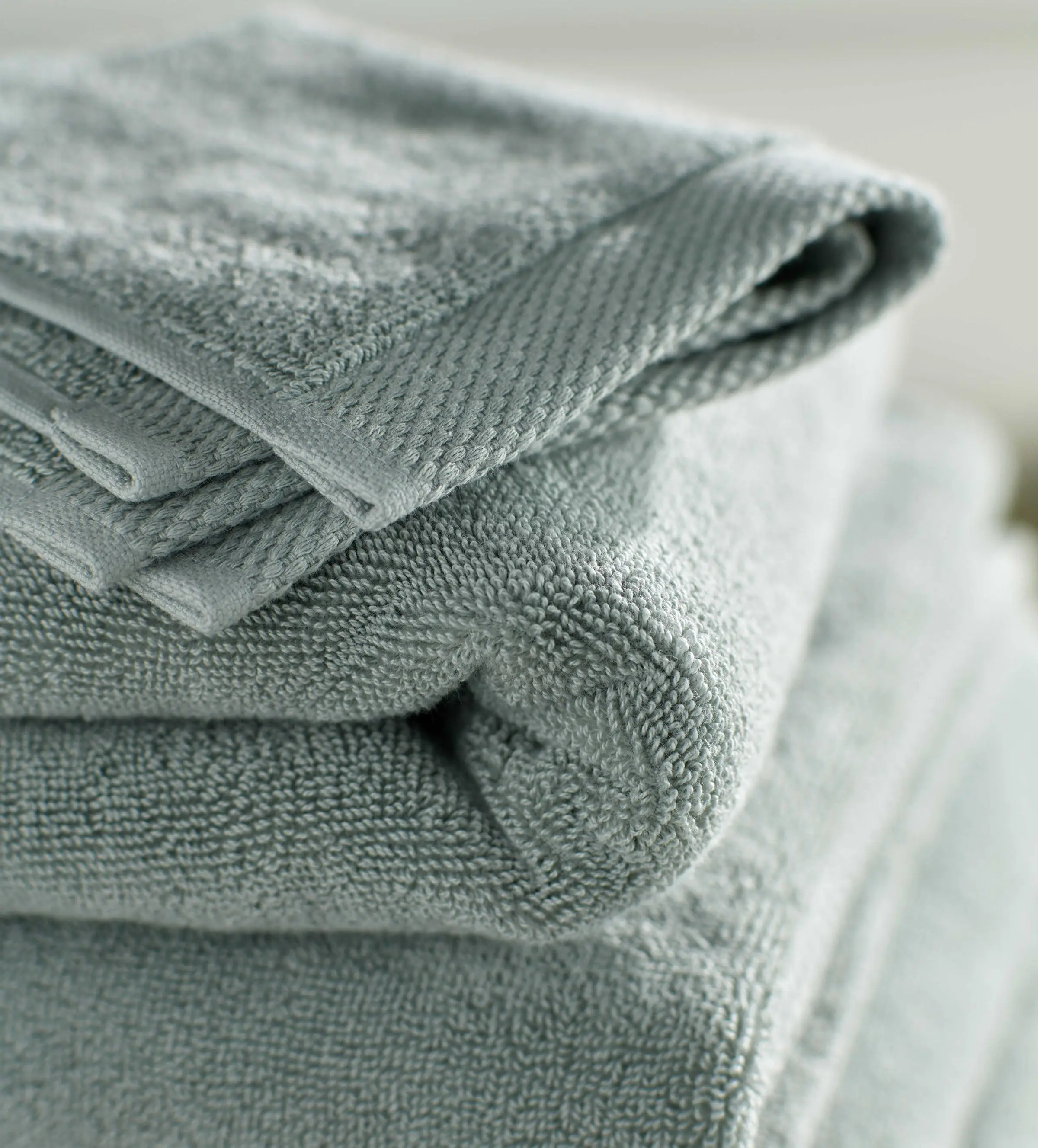 Sage Green Luxury Organic 100% Cotton Towels