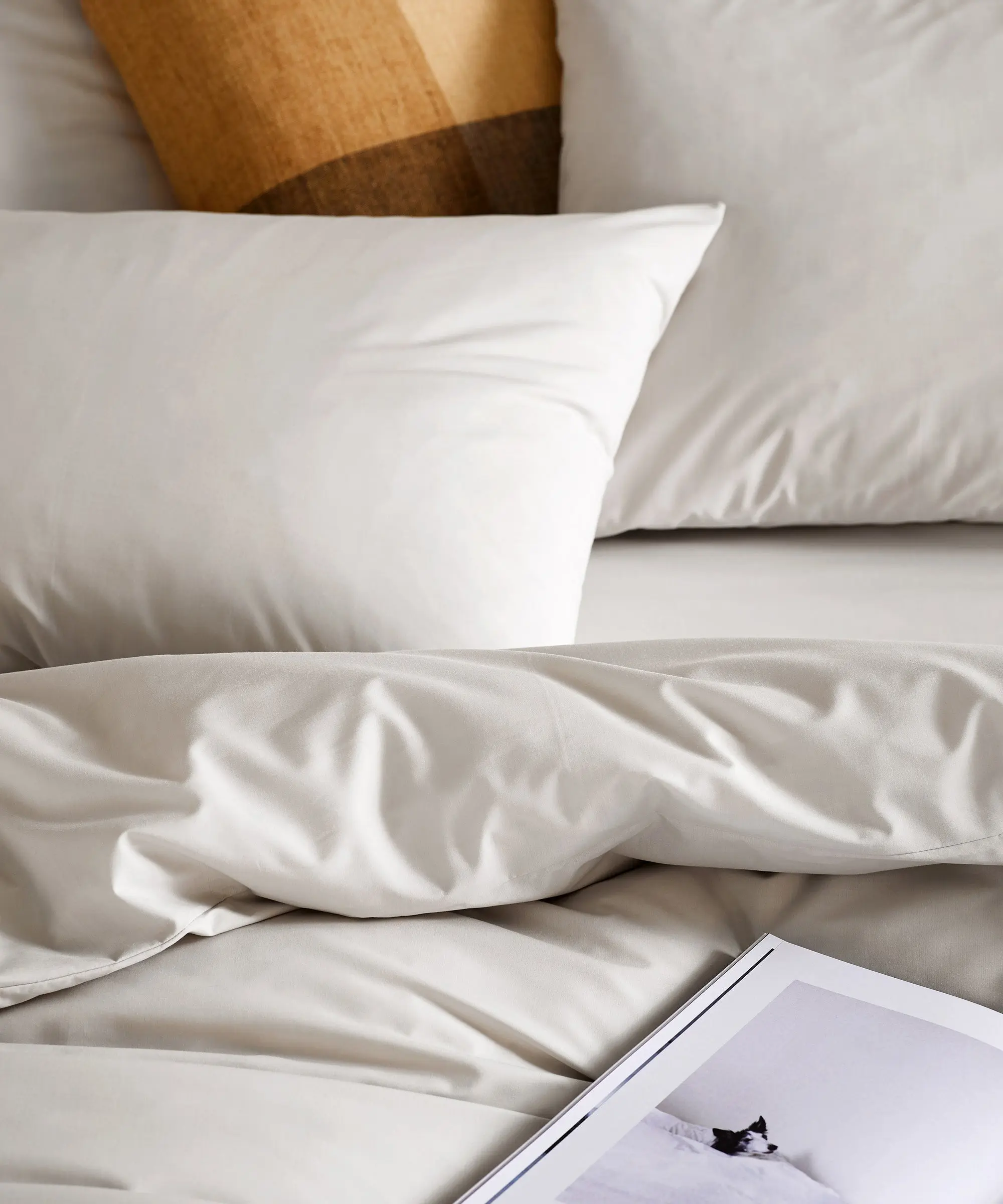Sand Tencel Cotton Duvet Cover - Image 6