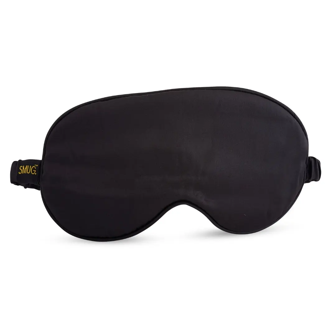 Black Satin Sleep Mask