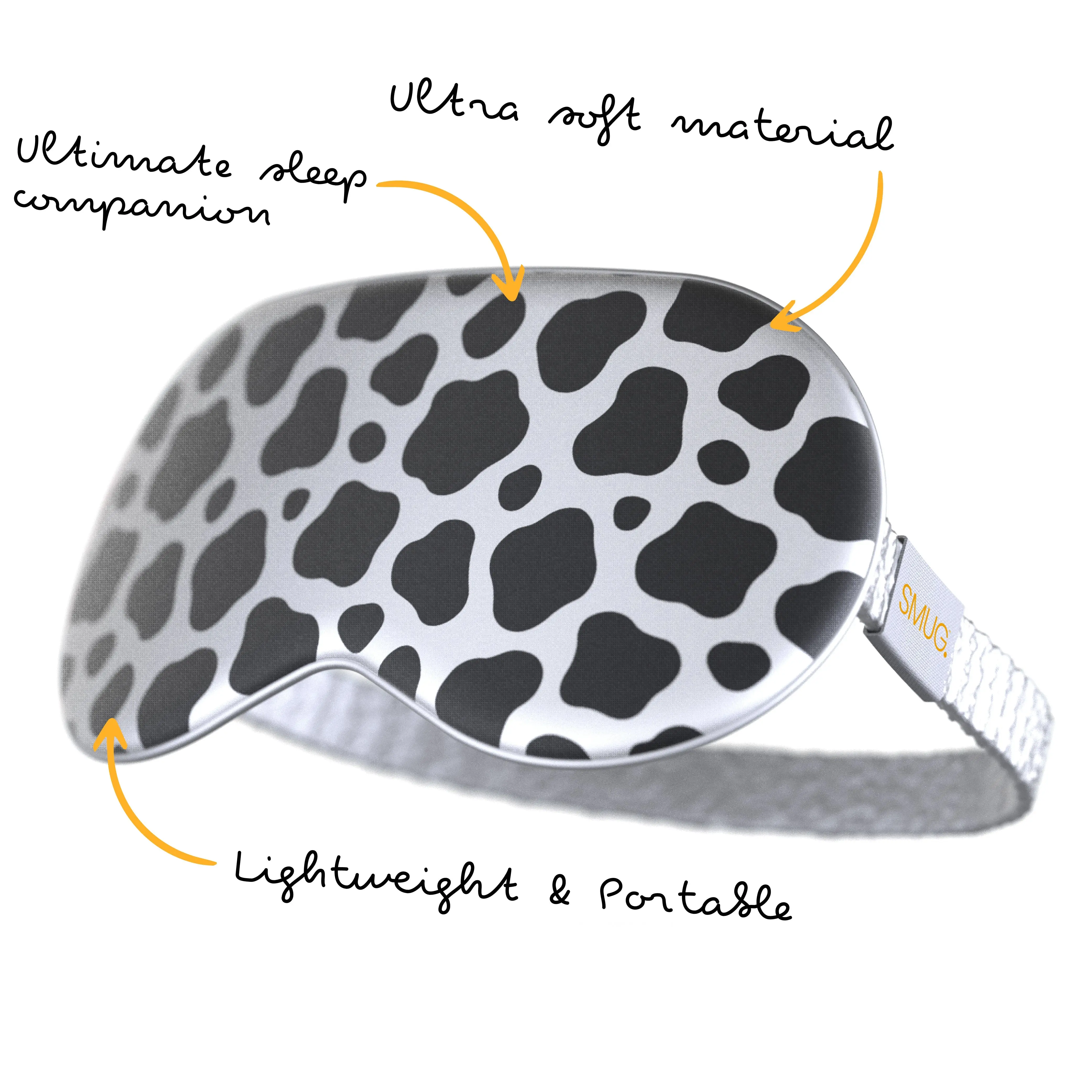 Cow Satin Sleep Mask - Image 5