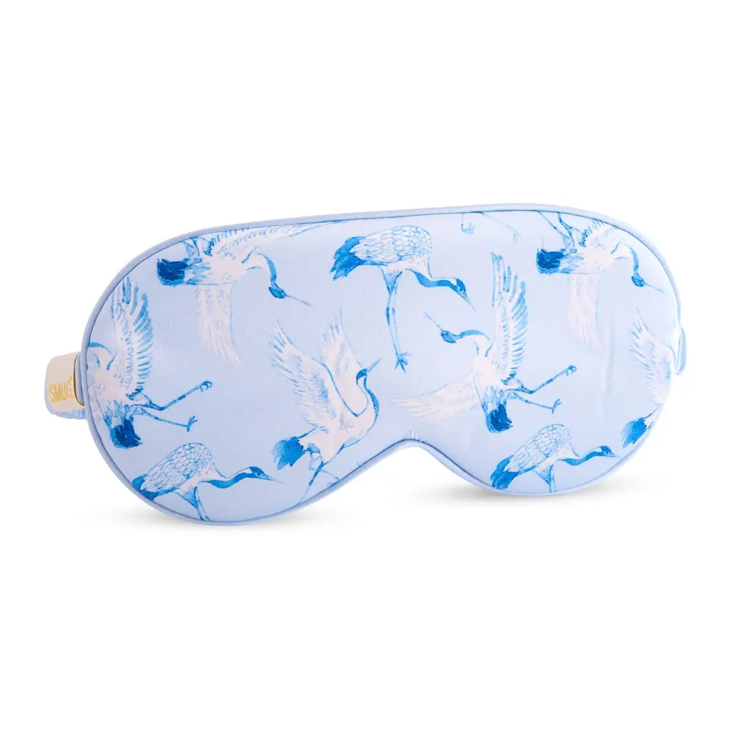 Cranes Satin Sleep Mask - Image 3