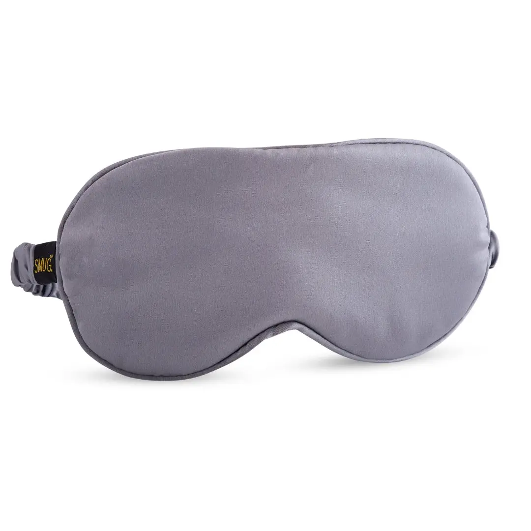 Grey Satin Sleep Mask