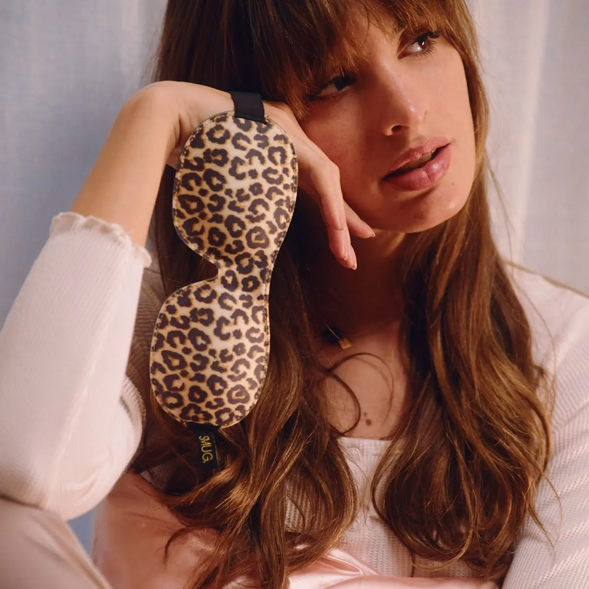 Leopard Satin Sleep Mask - Image 3