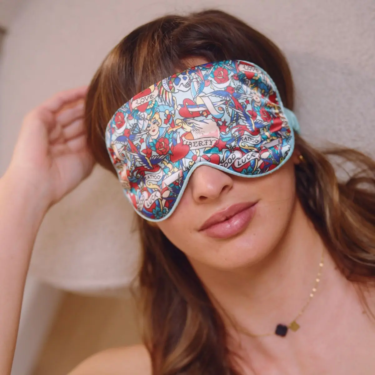 Tattoo Satin Sleep Mask - Image 3