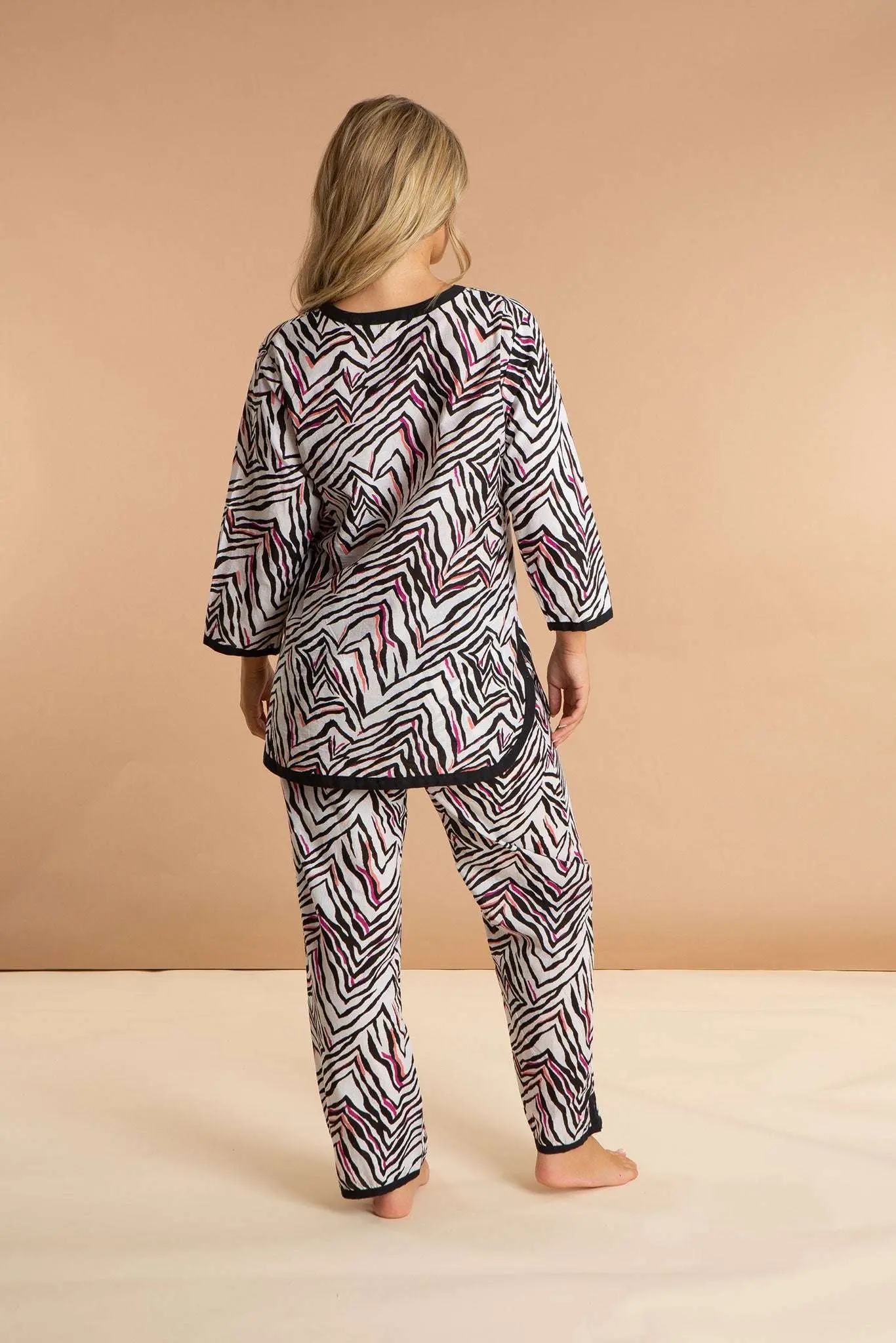 Savannah Women's Cotton Pyjama Trouser Set - Image 5