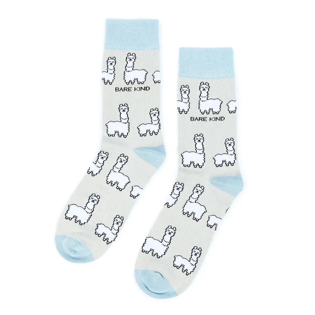 Save the Alpaca Bamboo Socks - Image 7