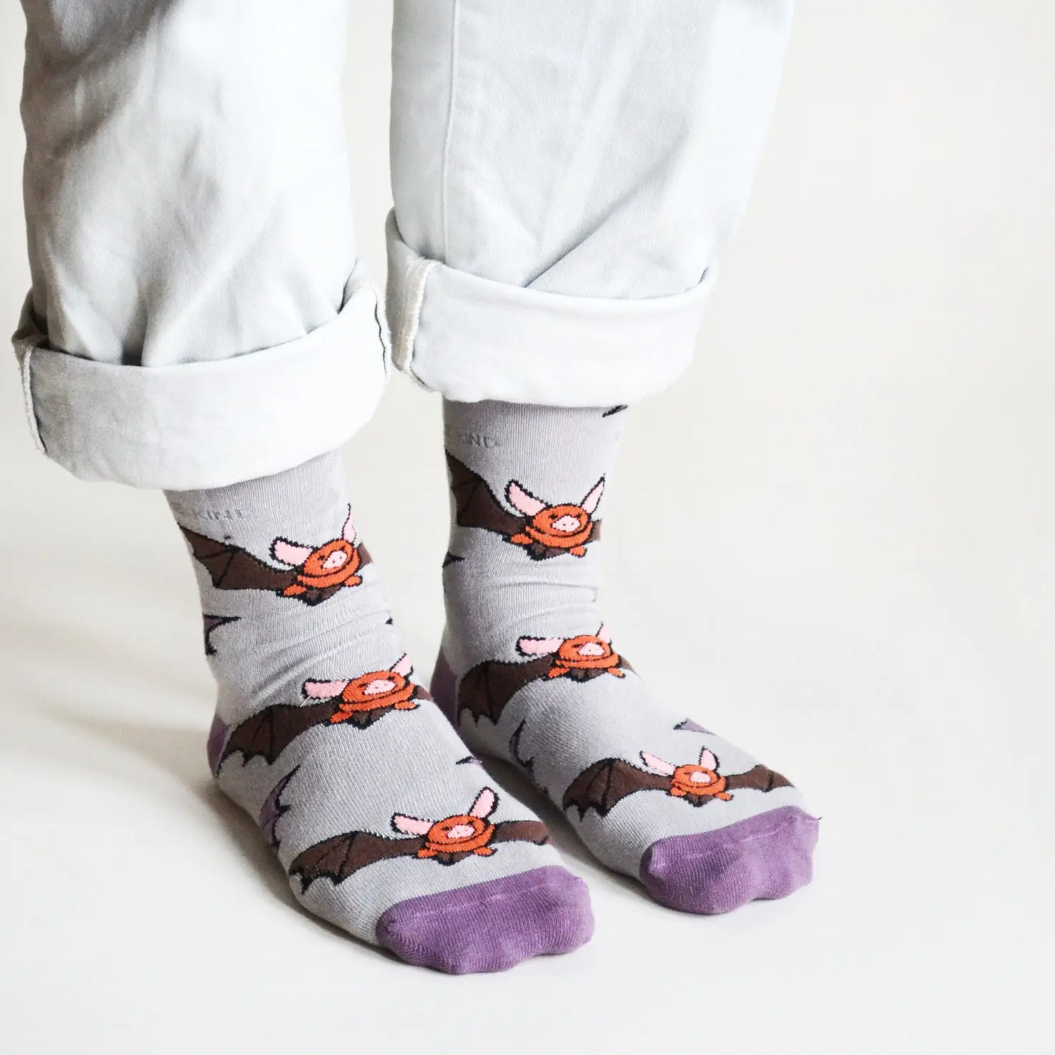 Save the Bats Bamboo Socks - Image 5