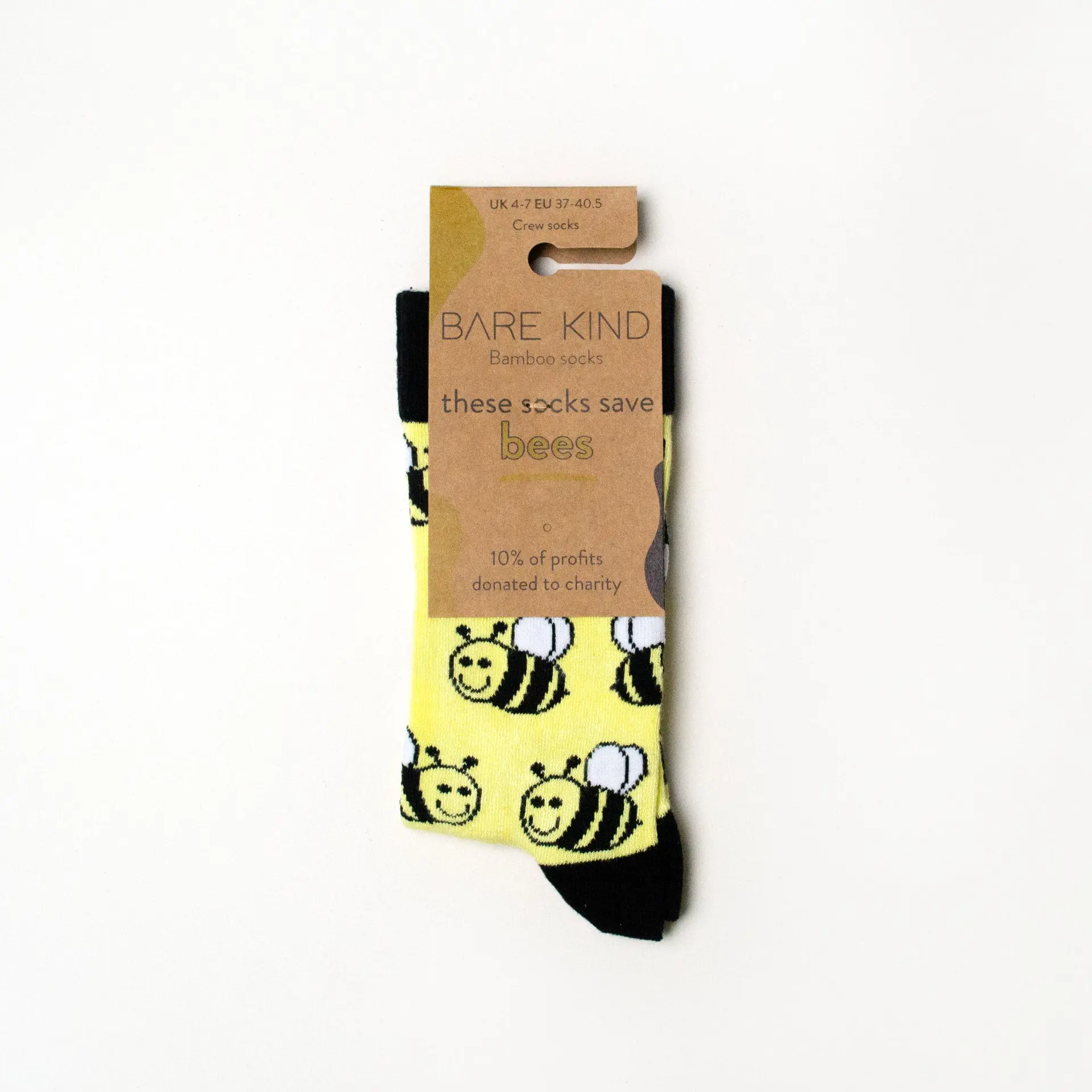 Save the Bees Bamboo Socks - Image 6