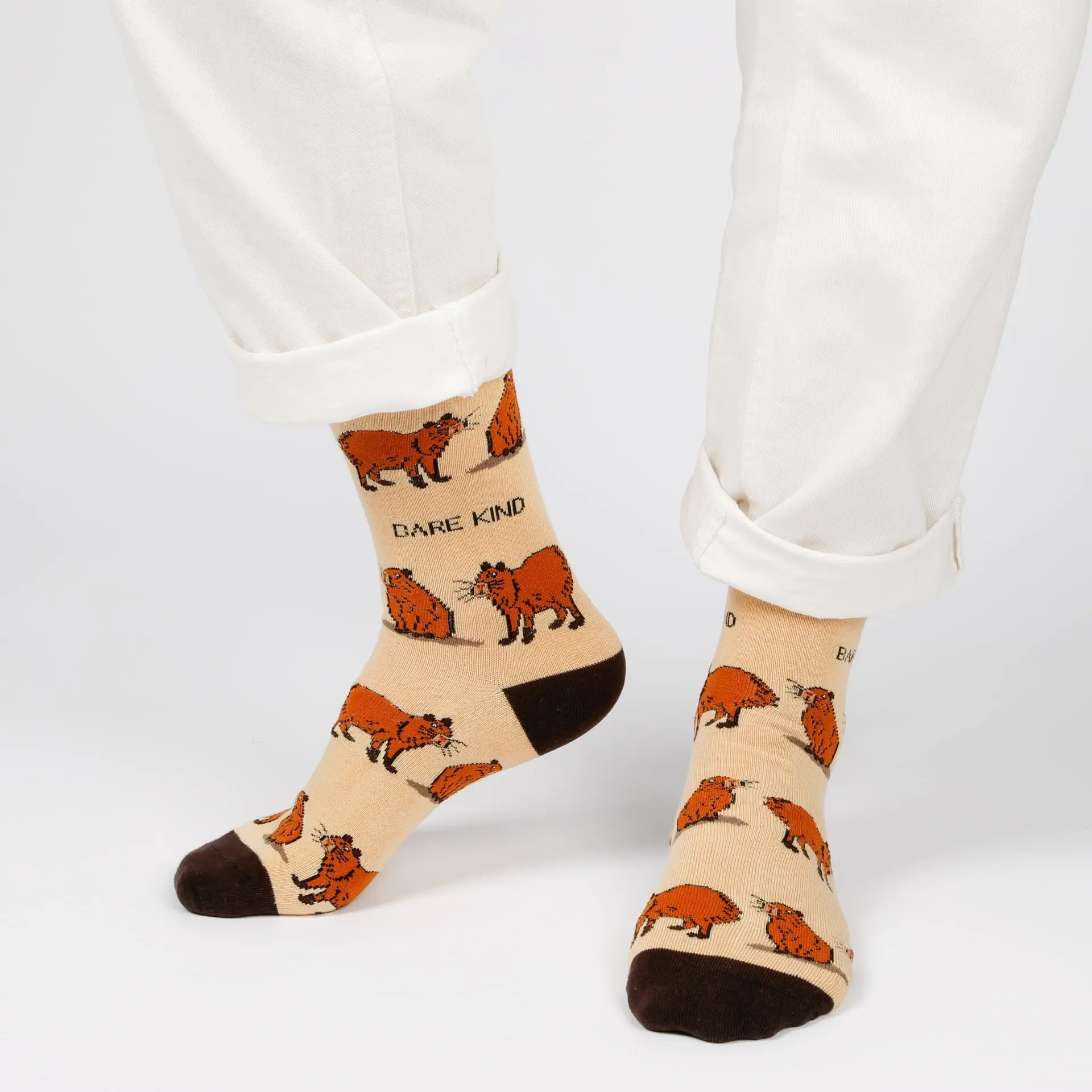 Save the Capybara Bamboo Socks - Image 3